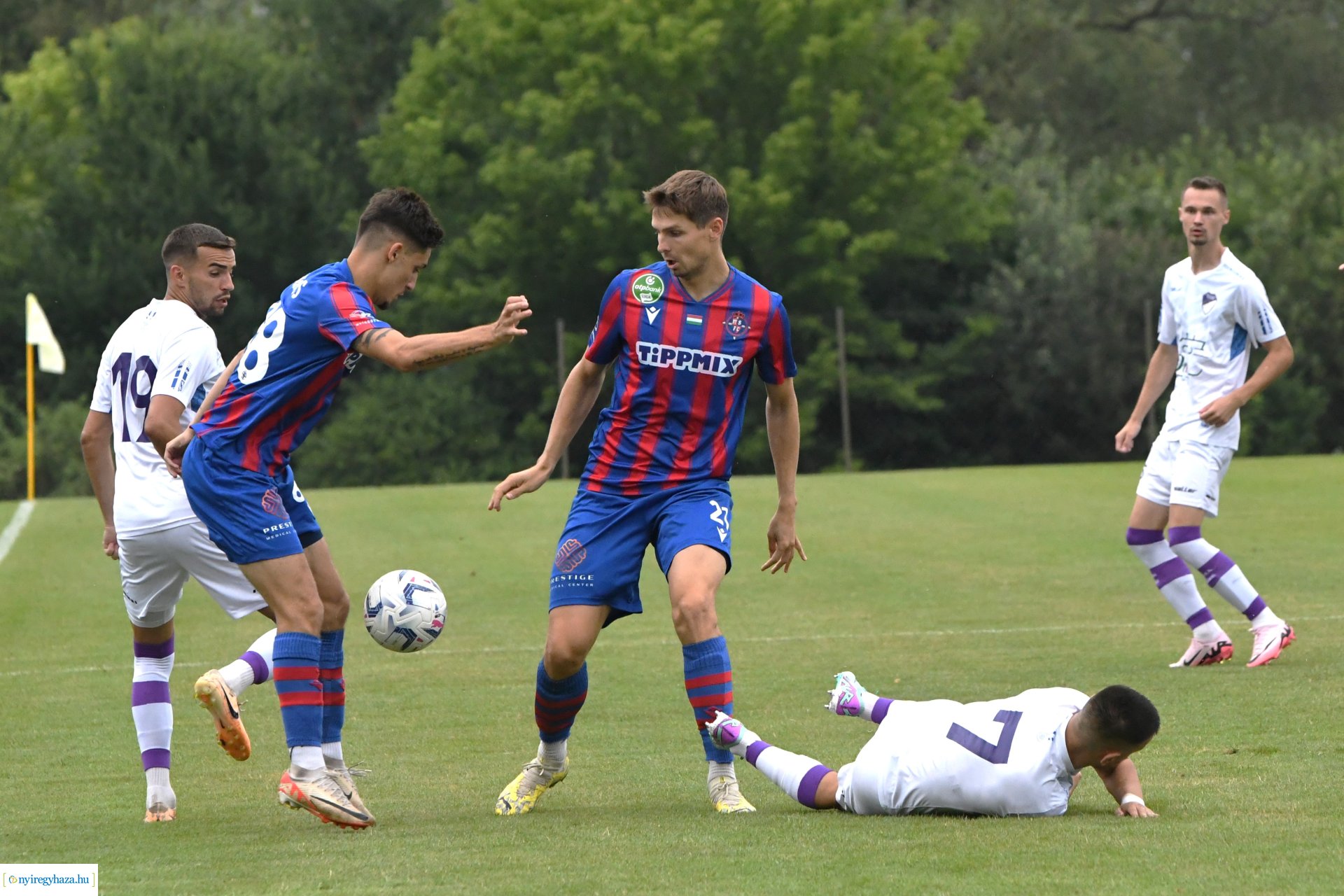 Nyíregyháza Spartacus-Békéscsaba felkészülési mérkőzés