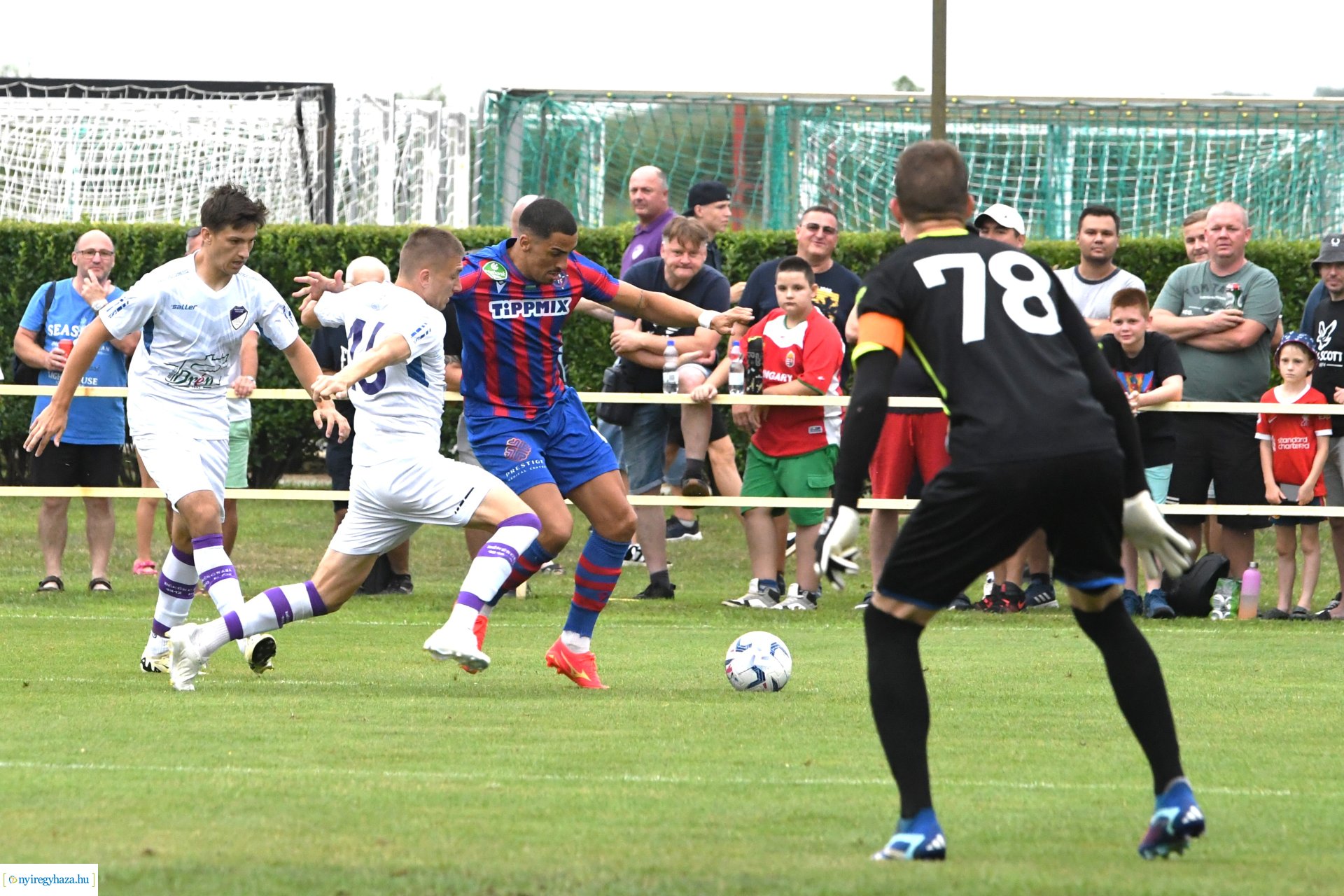 Nyíregyháza Spartacus-Békéscsaba felkészülési mérkőzés