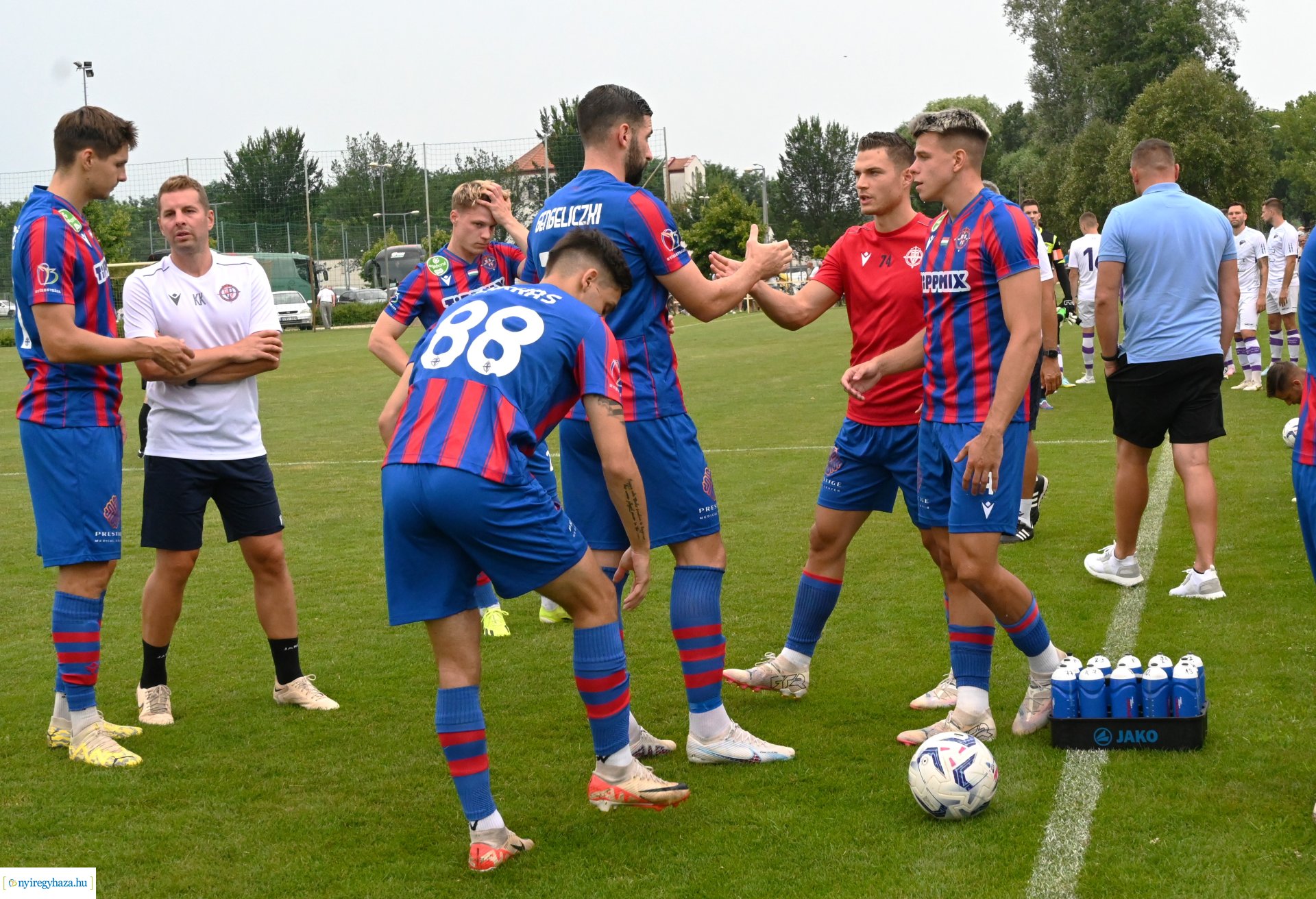 Nyíregyháza Spartacus-Békéscsaba felkészülési mérkőzés