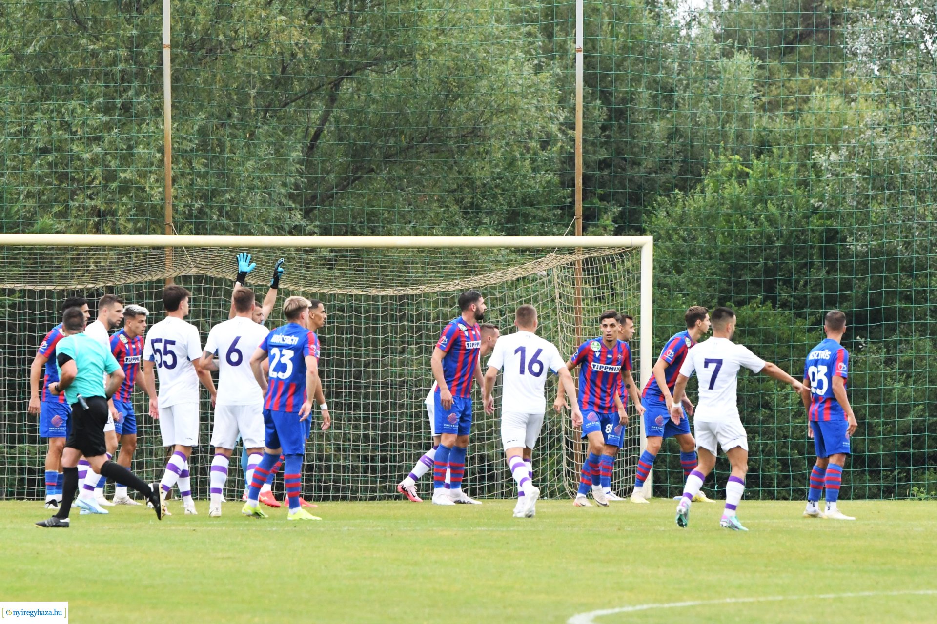 Nyíregyháza Spartacus-Békéscsaba felkészülési mérkőzés