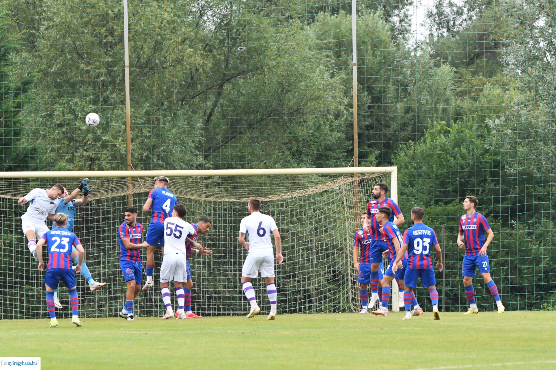 Nyíregyháza Spartacus-Békéscsaba felkészülési mérkőzés