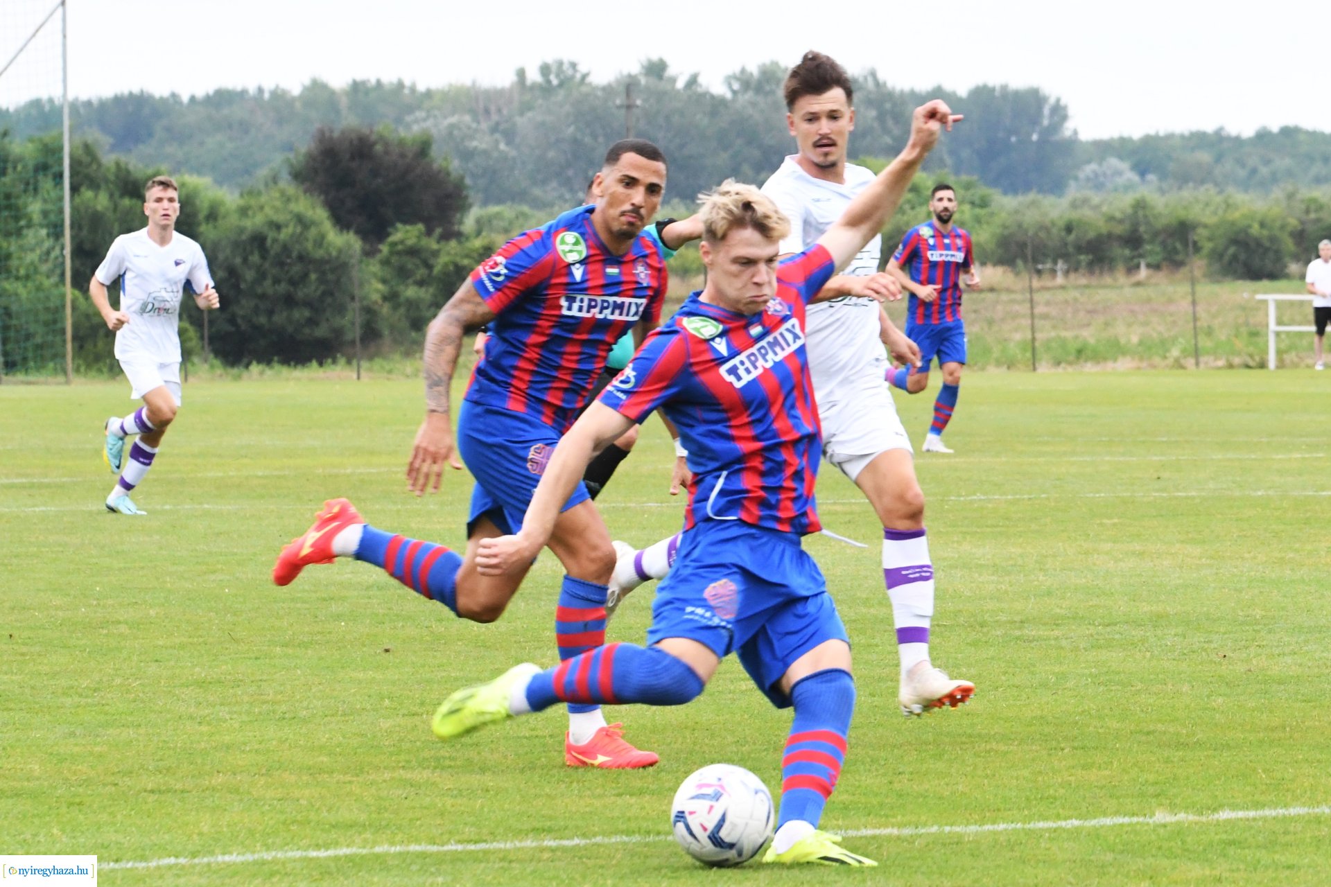 Nyíregyháza Spartacus-Békéscsaba felkészülési mérkőzés