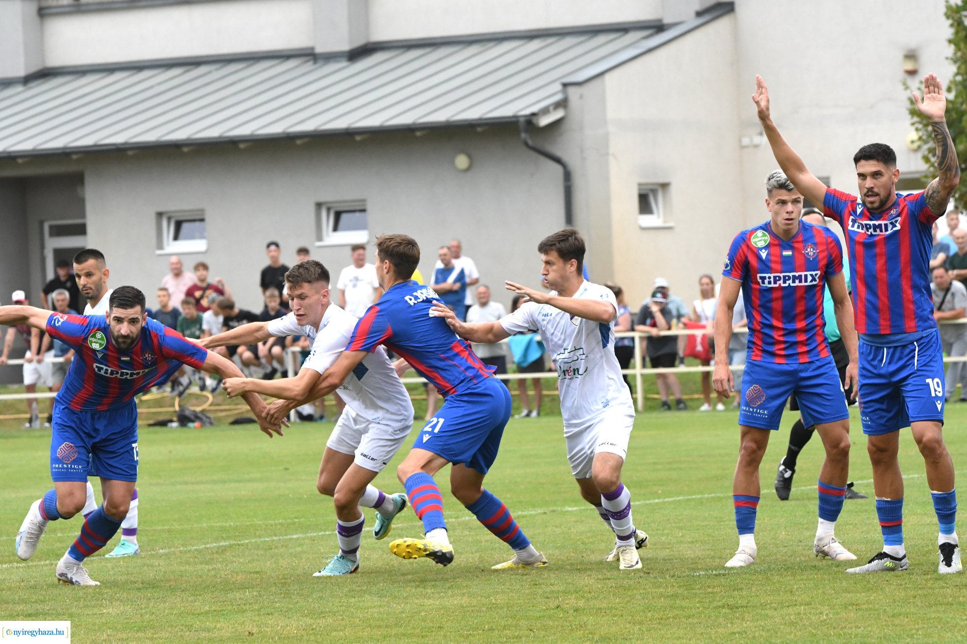 Nyíregyháza Spartacus-Békéscsaba felkészülési mérkőzés