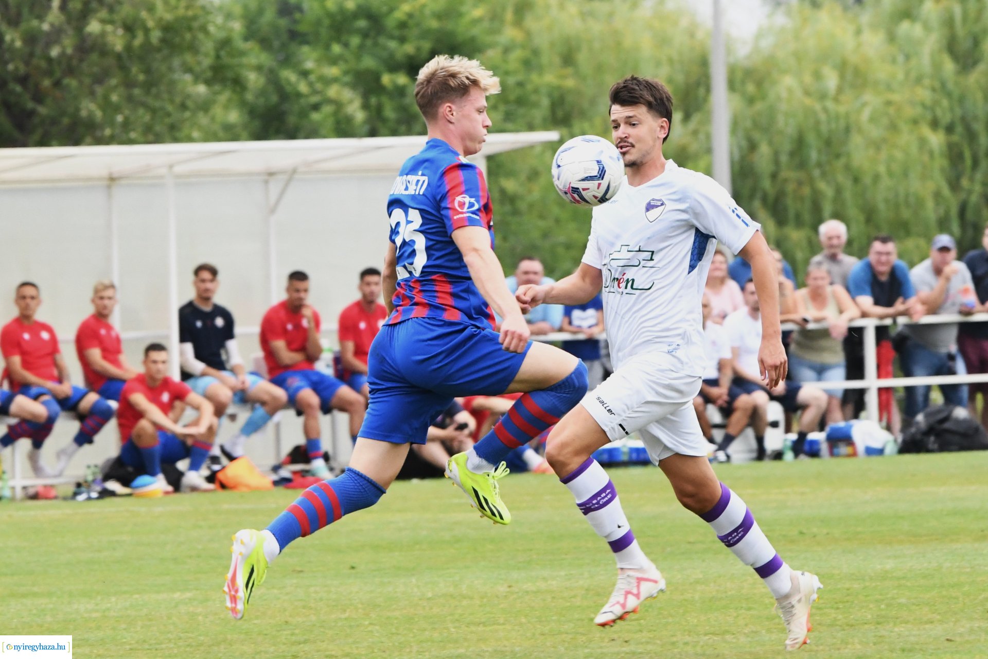 Nyíregyháza Spartacus-Békéscsaba felkészülési mérkőzés