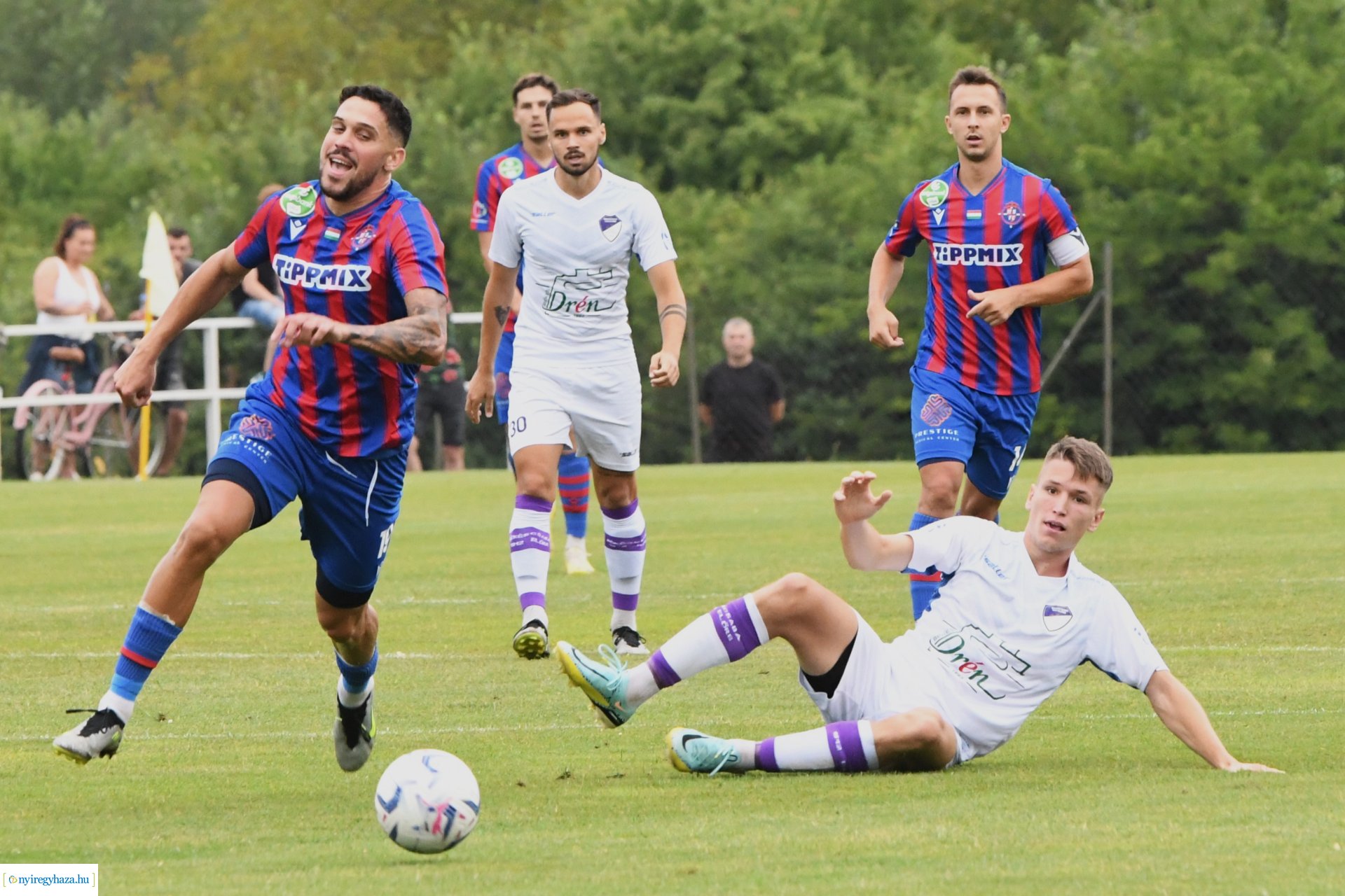 Nyíregyháza Spartacus-Békéscsaba felkészülési mérkőzés