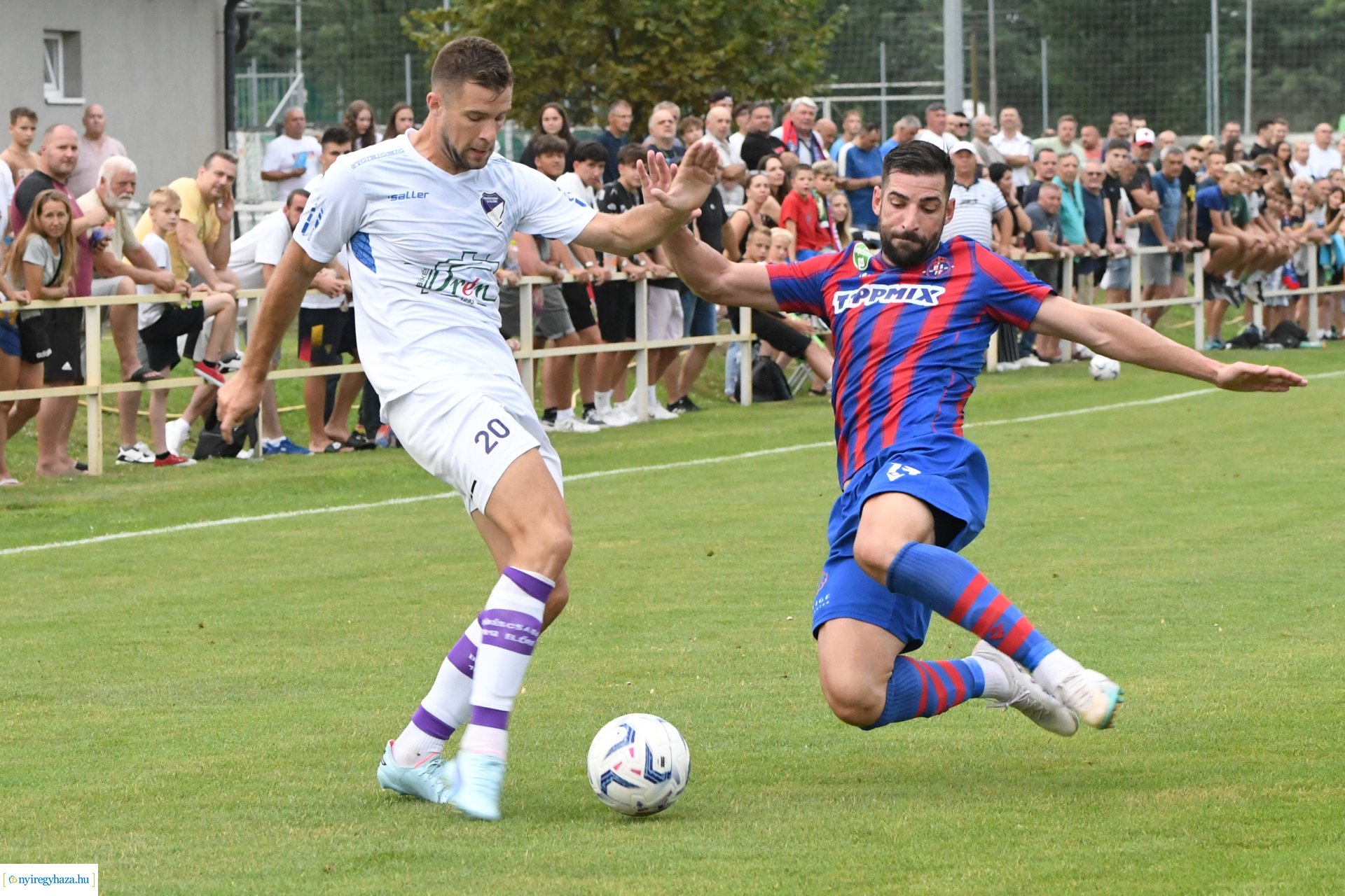 Nyíregyháza Spartacus-Békéscsaba felkészülési mérkőzés