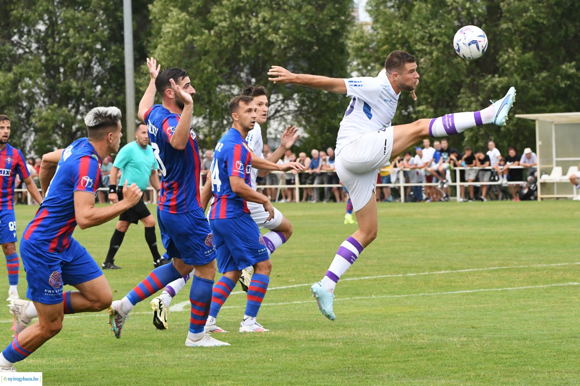 Nyíregyháza Spartacus-Békéscsaba felkészülési mérkőzés