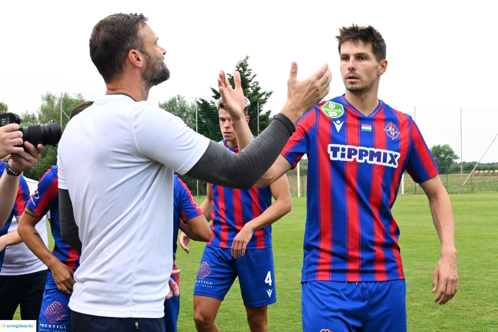 Nyíregyháza Spartacus-Békéscsaba felkészülési mérkőzés