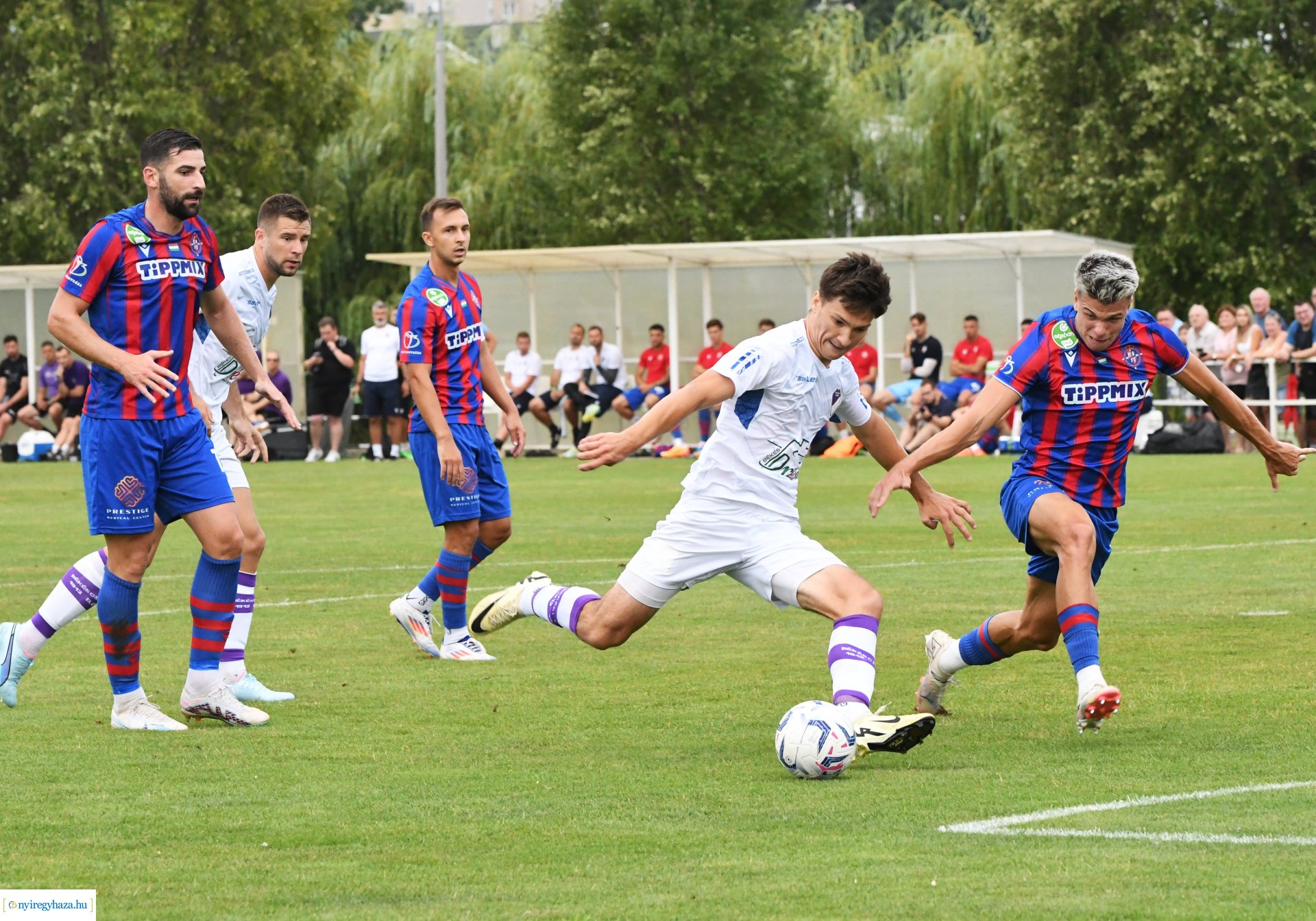 Nyíregyháza Spartacus-Békéscsaba felkészülési mérkőzés