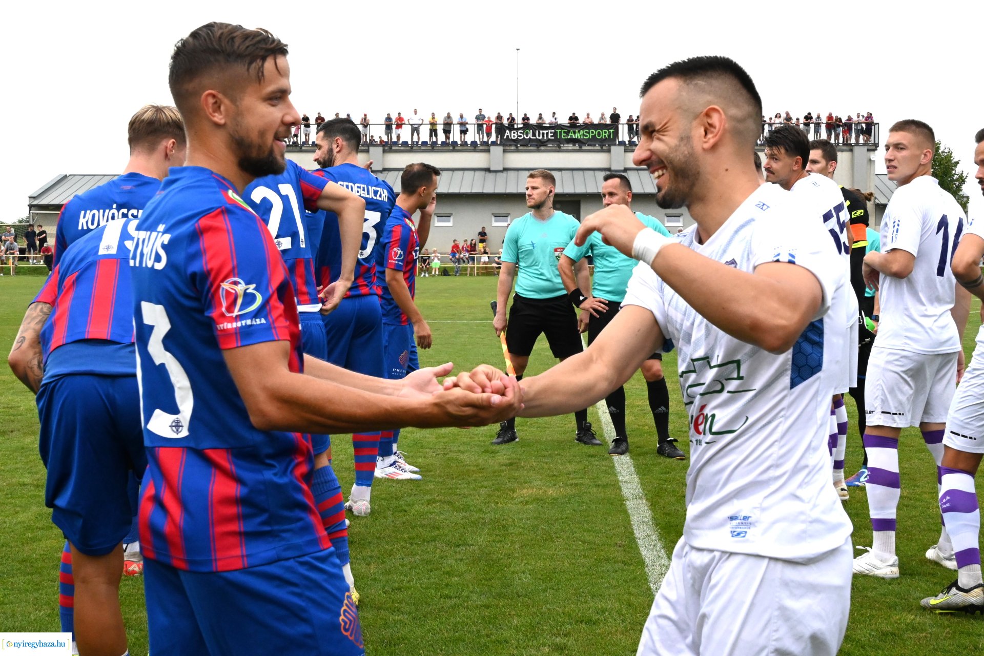 Nyíregyháza Spartacus-Békéscsaba felkészülési mérkőzés