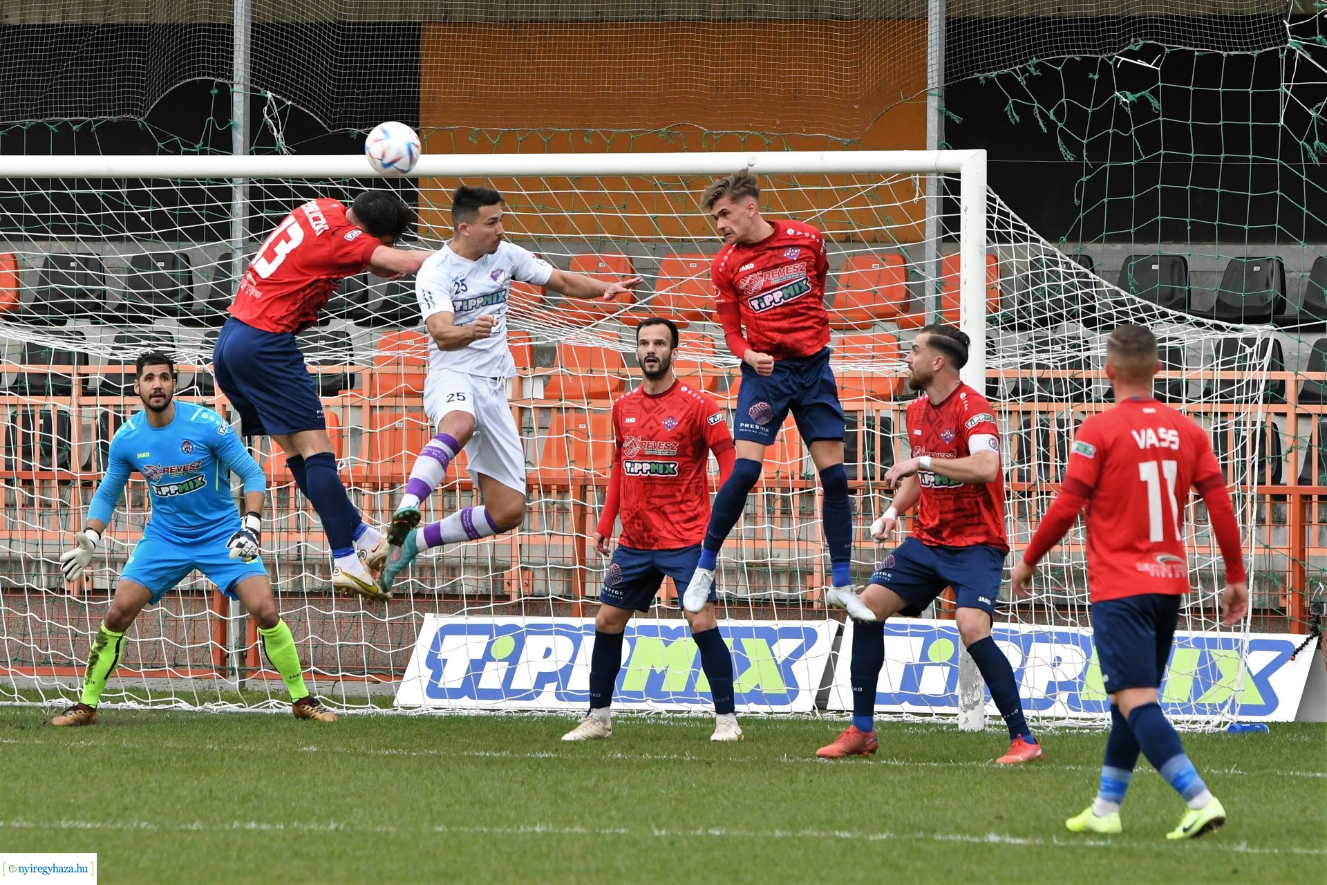 Nyíregyháza Spartacus - Békéscsaba labdarúgó mérkőzés 2023. tavasz