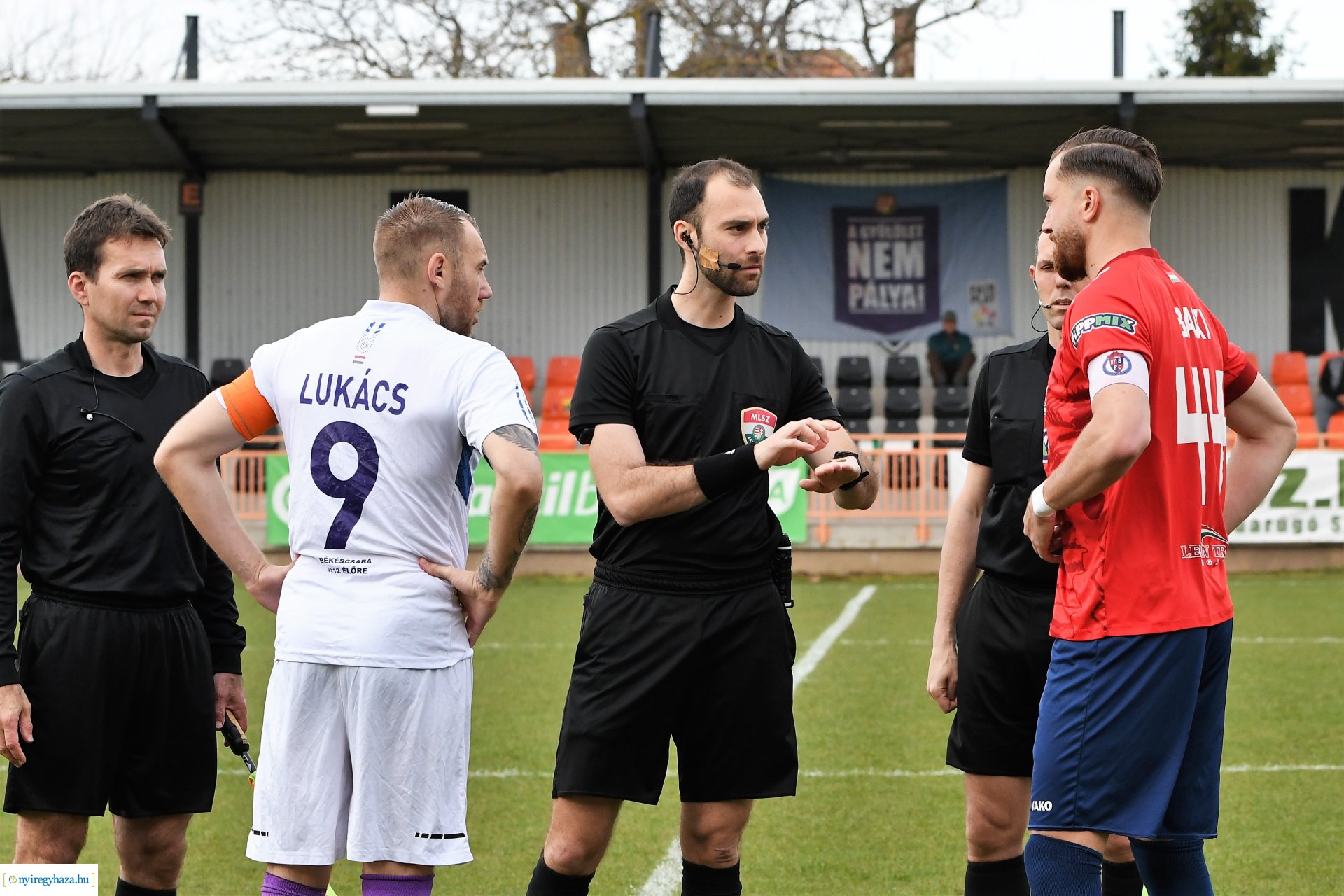 Nyíregyháza Spartacus - Békéscsaba labdarúgó mérkőzés 2023. tavasz