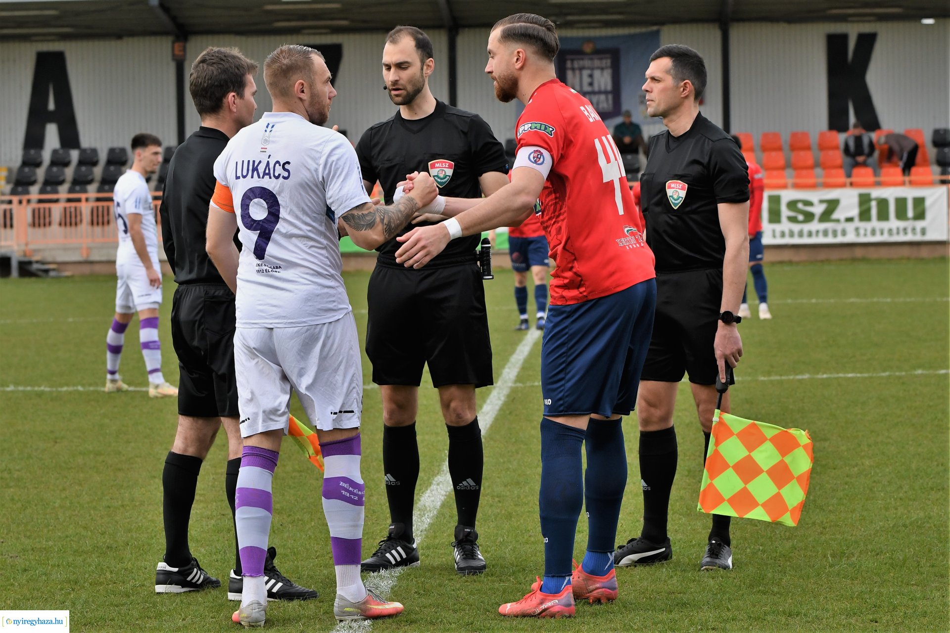 Nyíregyháza Spartacus - Békéscsaba labdarúgó mérkőzés 2023. tavasz