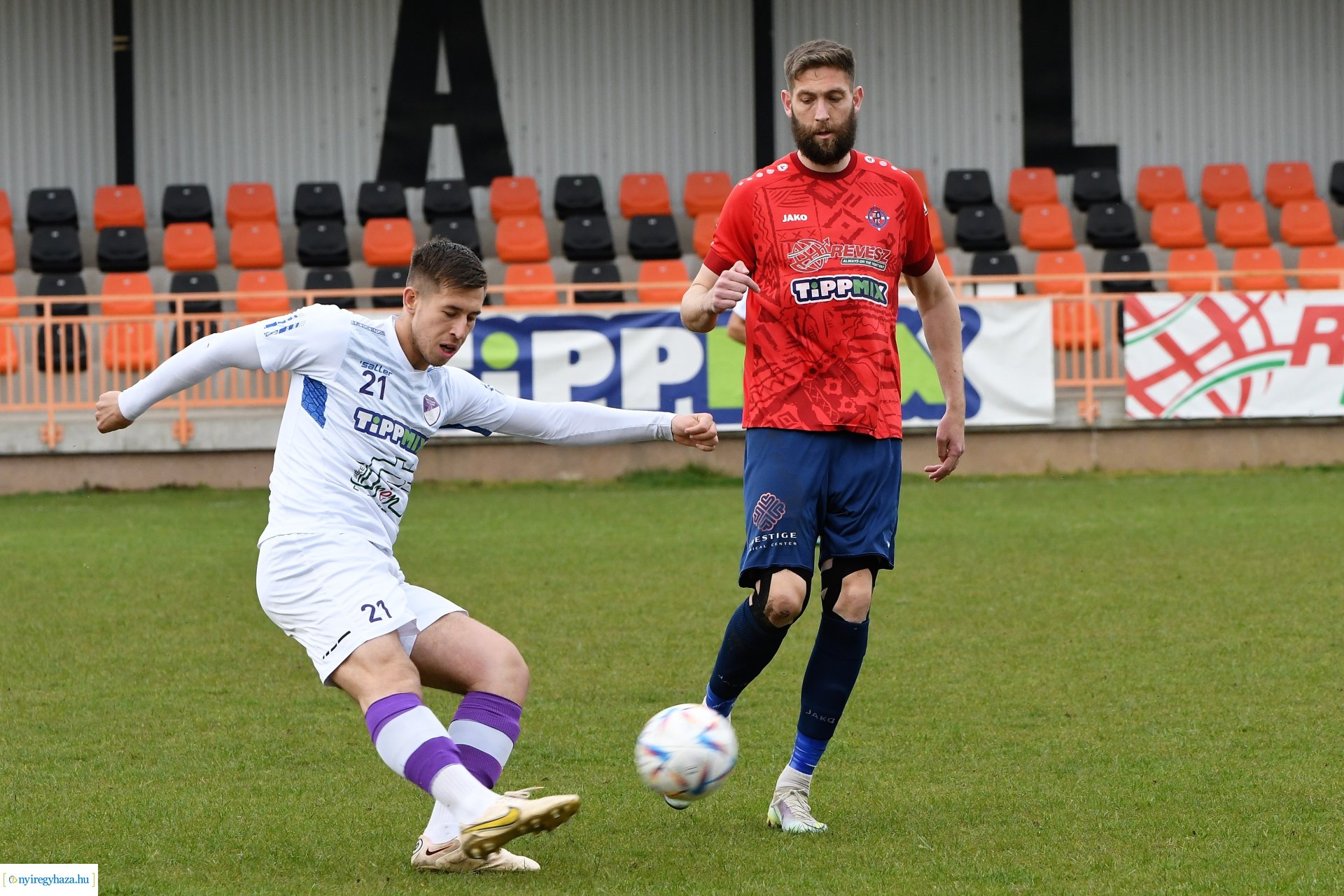 Nyíregyháza Spartacus - Békéscsaba labdarúgó mérkőzés 2023. tavasz