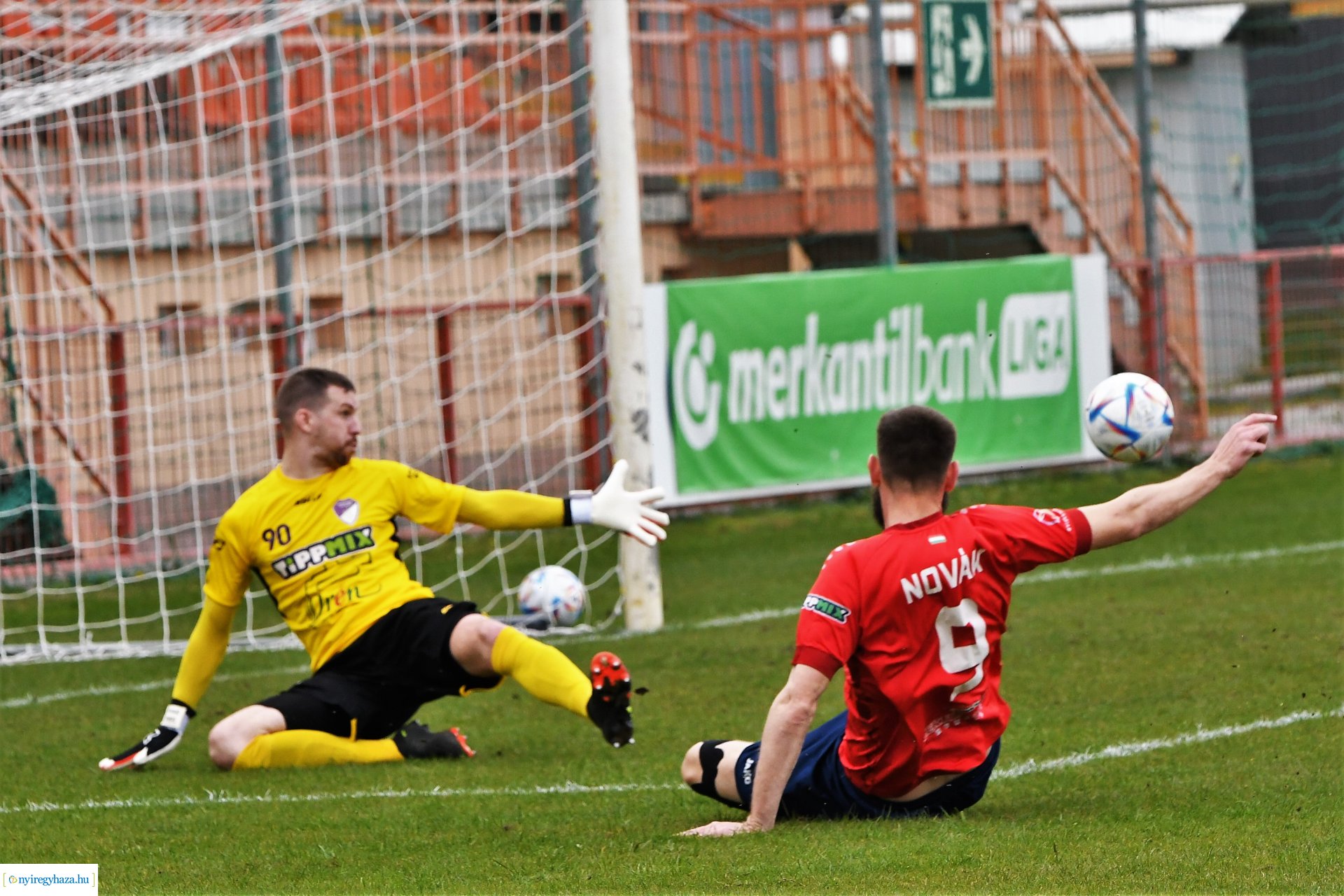 Nyíregyháza Spartacus - Békéscsaba labdarúgó mérkőzés 2023. tavasz