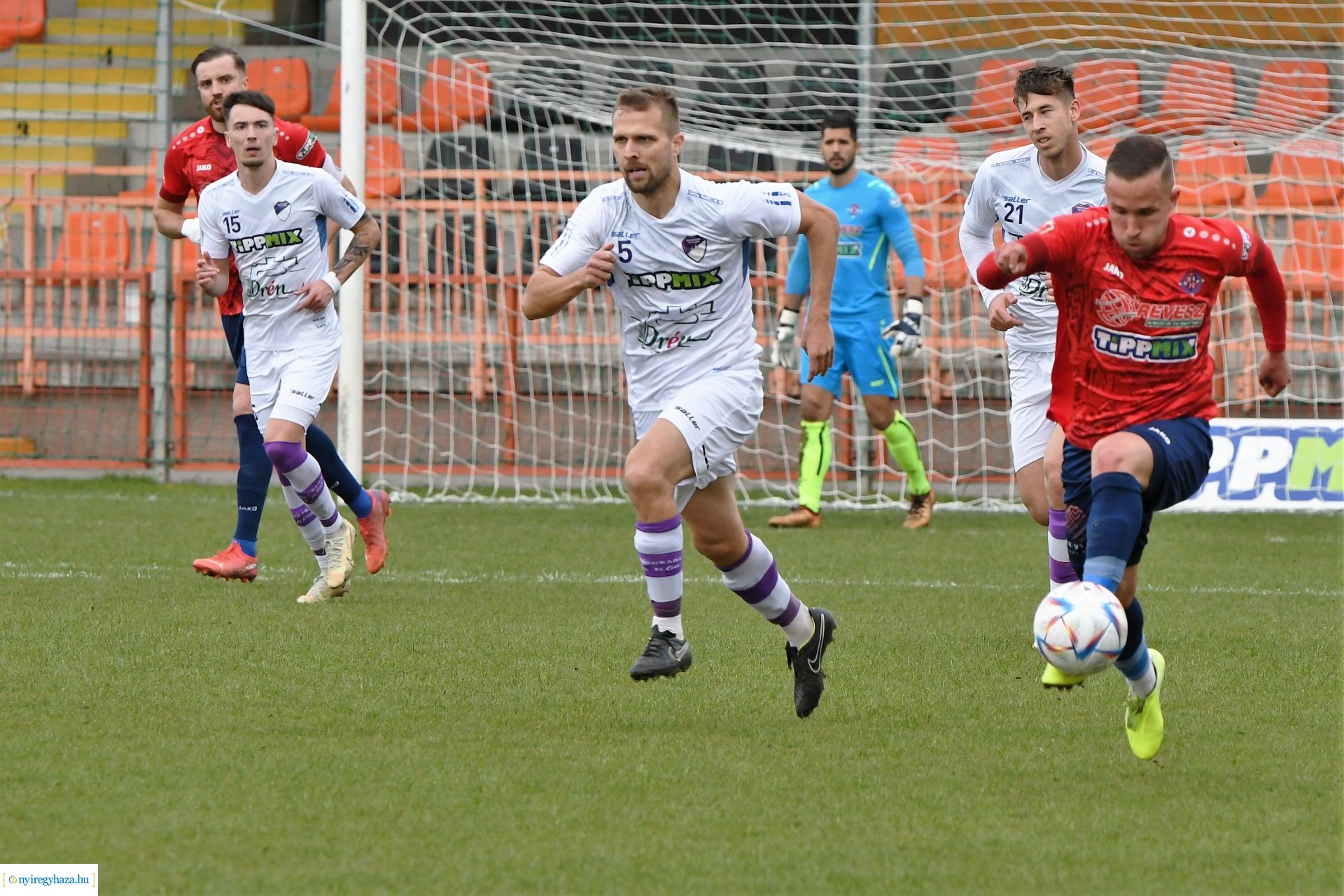 Nyíregyháza Spartacus - Békéscsaba labdarúgó mérkőzés 2023. tavasz