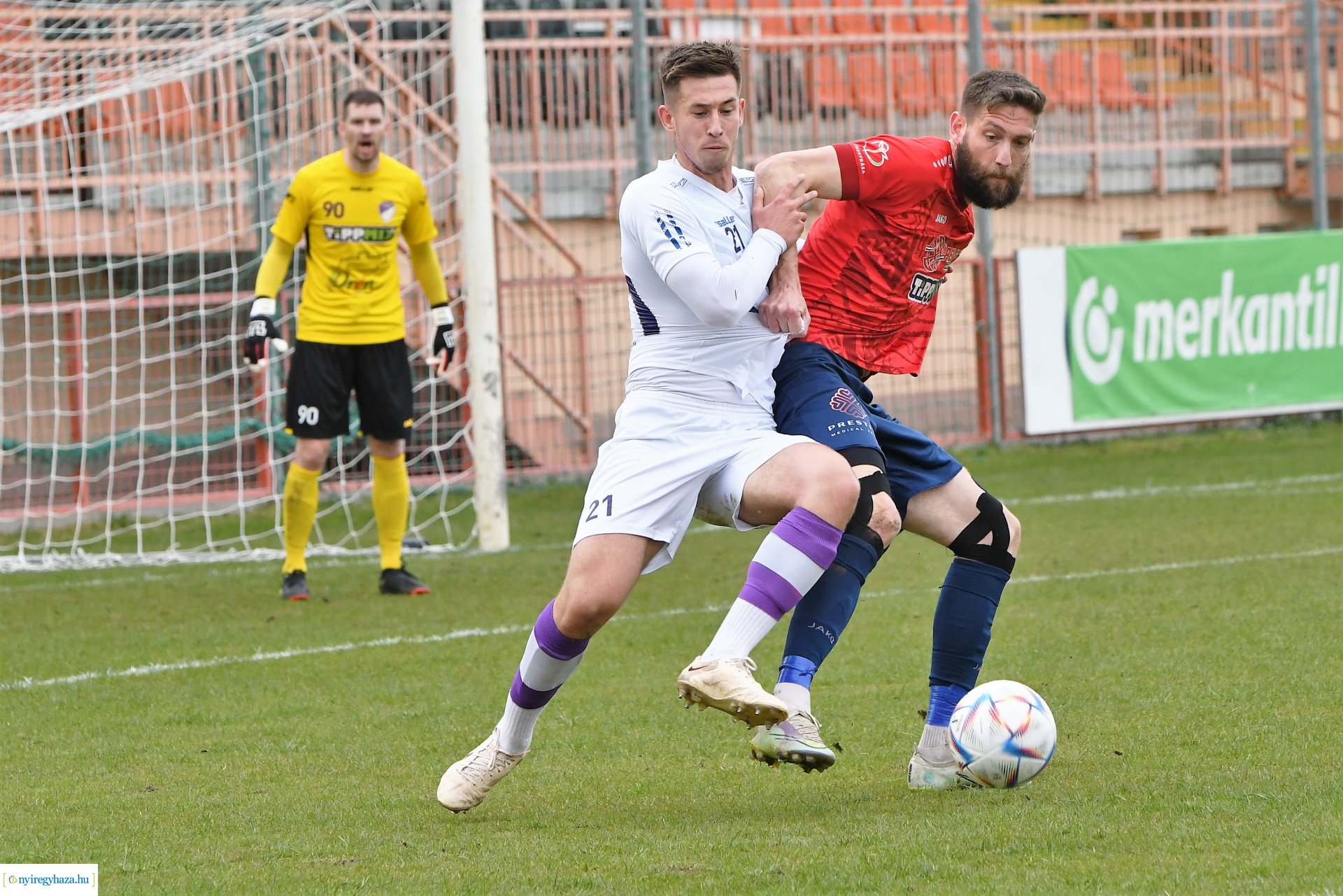 Nyíregyháza Spartacus - Békéscsaba labdarúgó mérkőzés 2023. tavasz