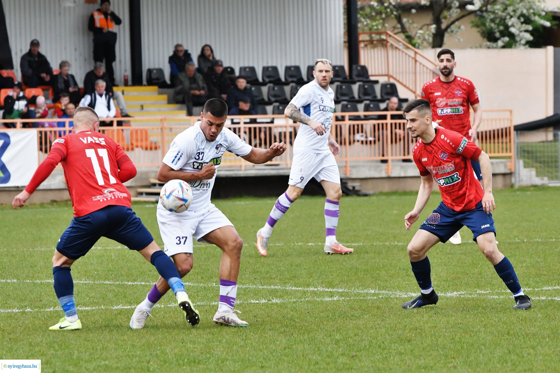 Nyíregyháza Spartacus - Békéscsaba labdarúgó mérkőzés 2023. tavasz
