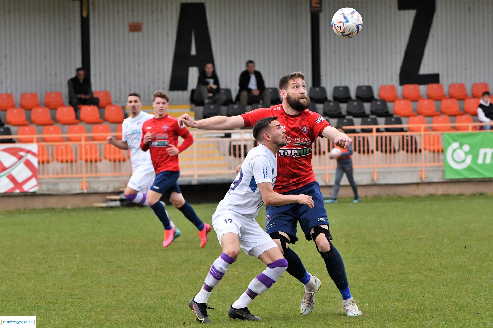 Nyíregyháza Spartacus - Békéscsaba labdarúgó mérkőzés 2023. tavasz