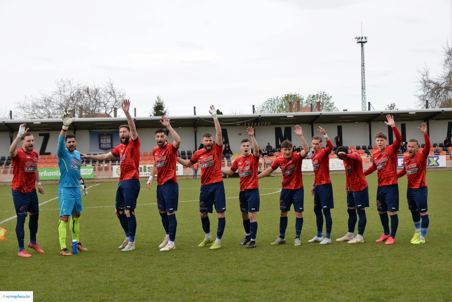 Nyíregyháza Spartacus - Békéscsaba labdarúgó mérkőzés 2023. tavasz