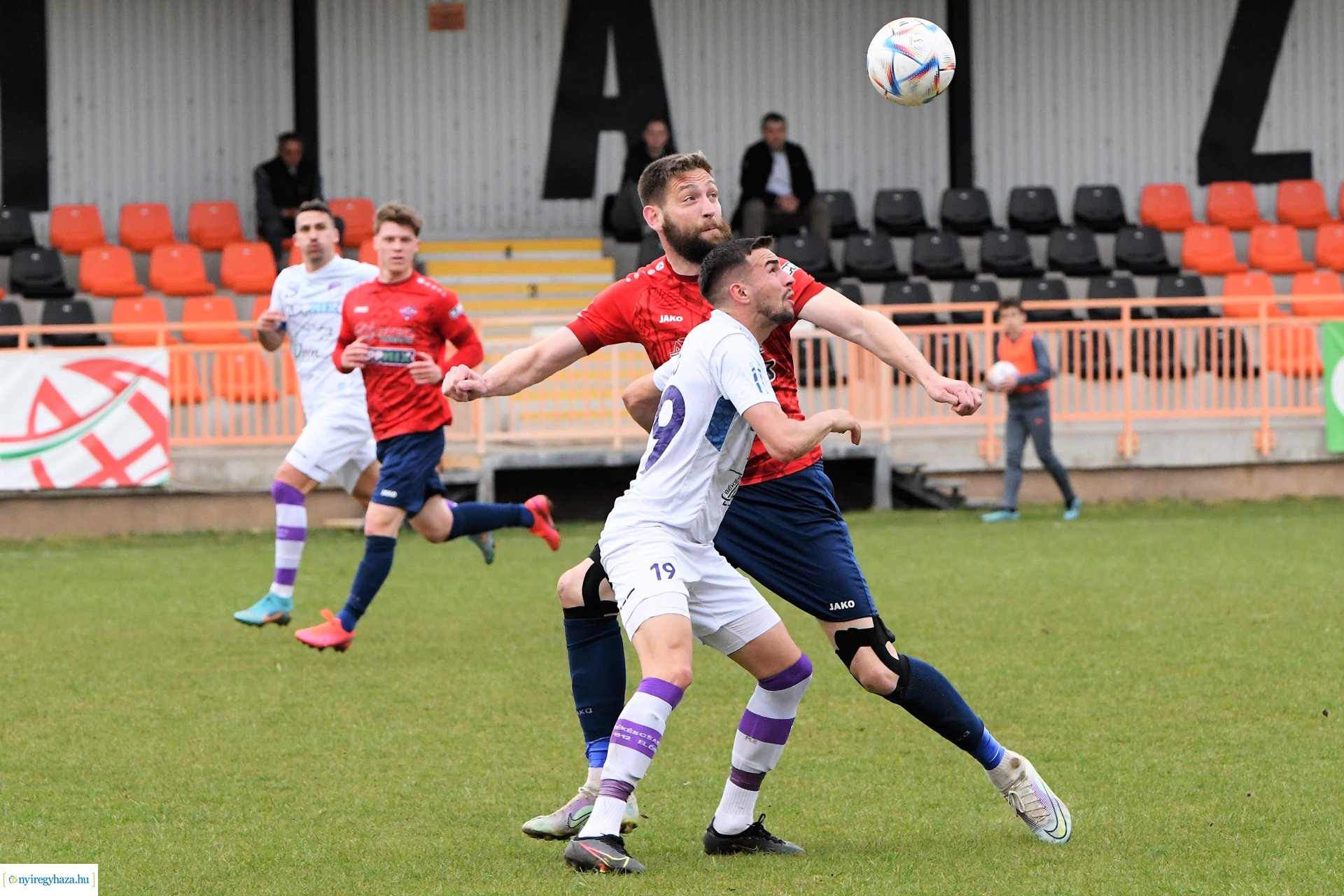 Nyíregyháza Spartacus - Békéscsaba labdarúgó mérkőzés 2023. tavasz