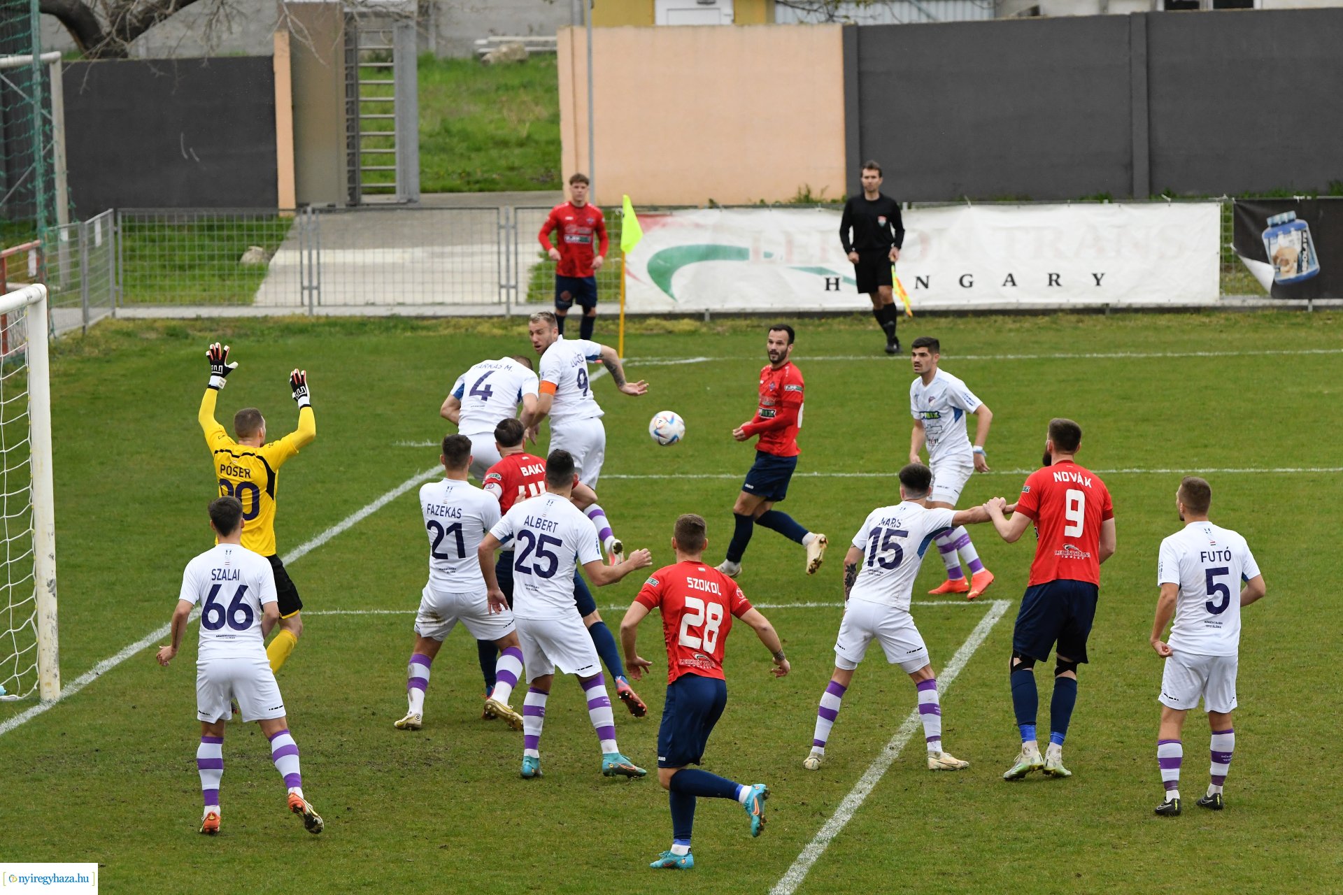 Nyíregyháza Spartacus - Békéscsaba labdarúgó mérkőzés 2023. tavasz