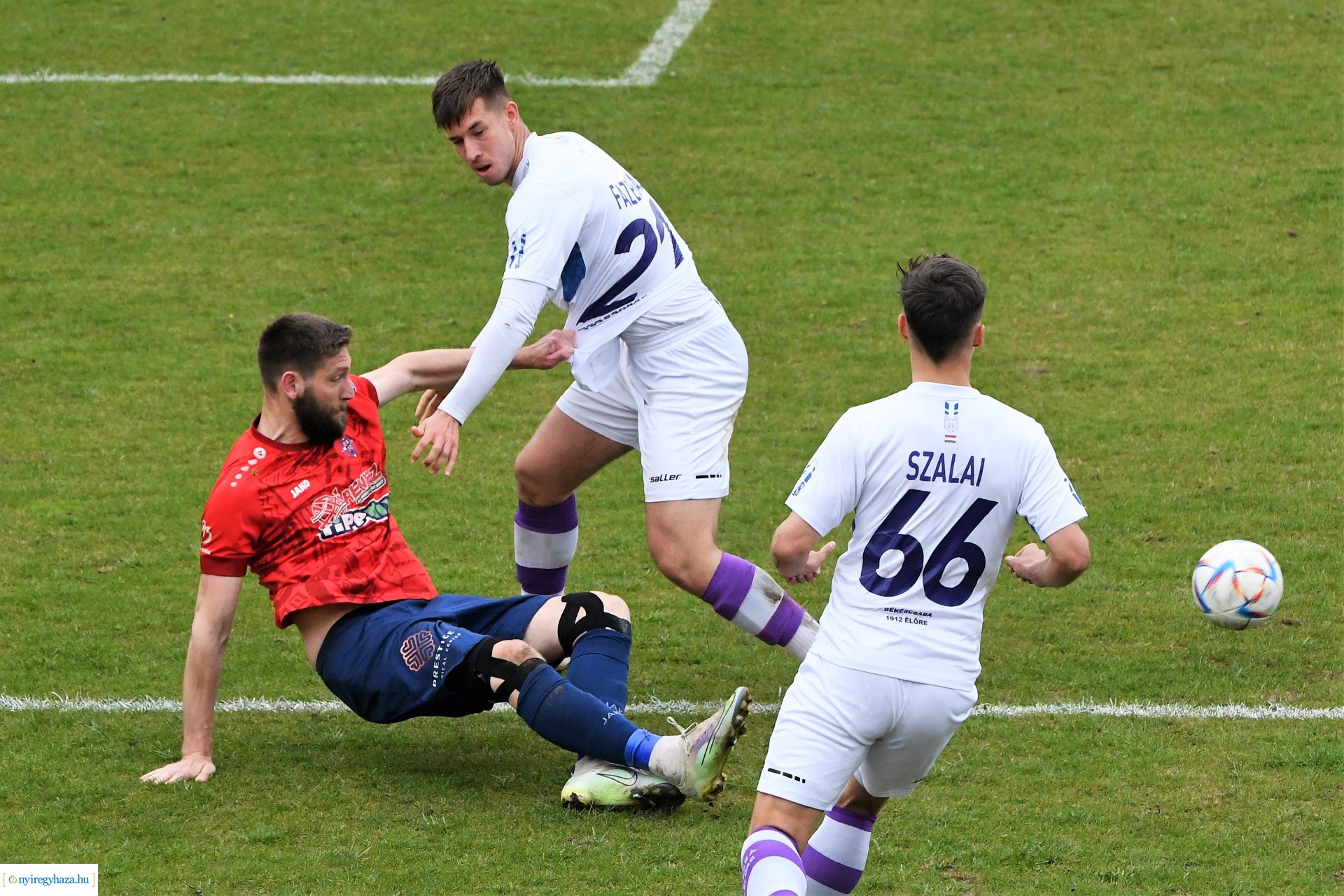 Nyíregyháza Spartacus - Békéscsaba labdarúgó mérkőzés 2023. tavasz