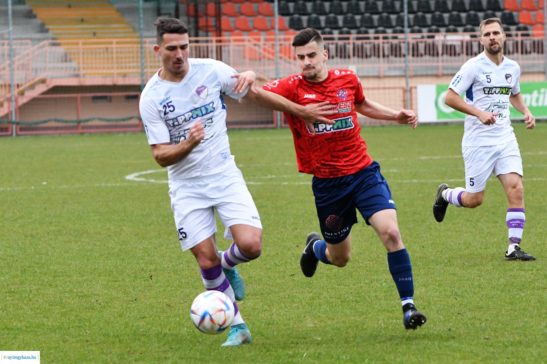 Nyíregyháza Spartacus - Békéscsaba labdarúgó mérkőzés 2023. tavasz
