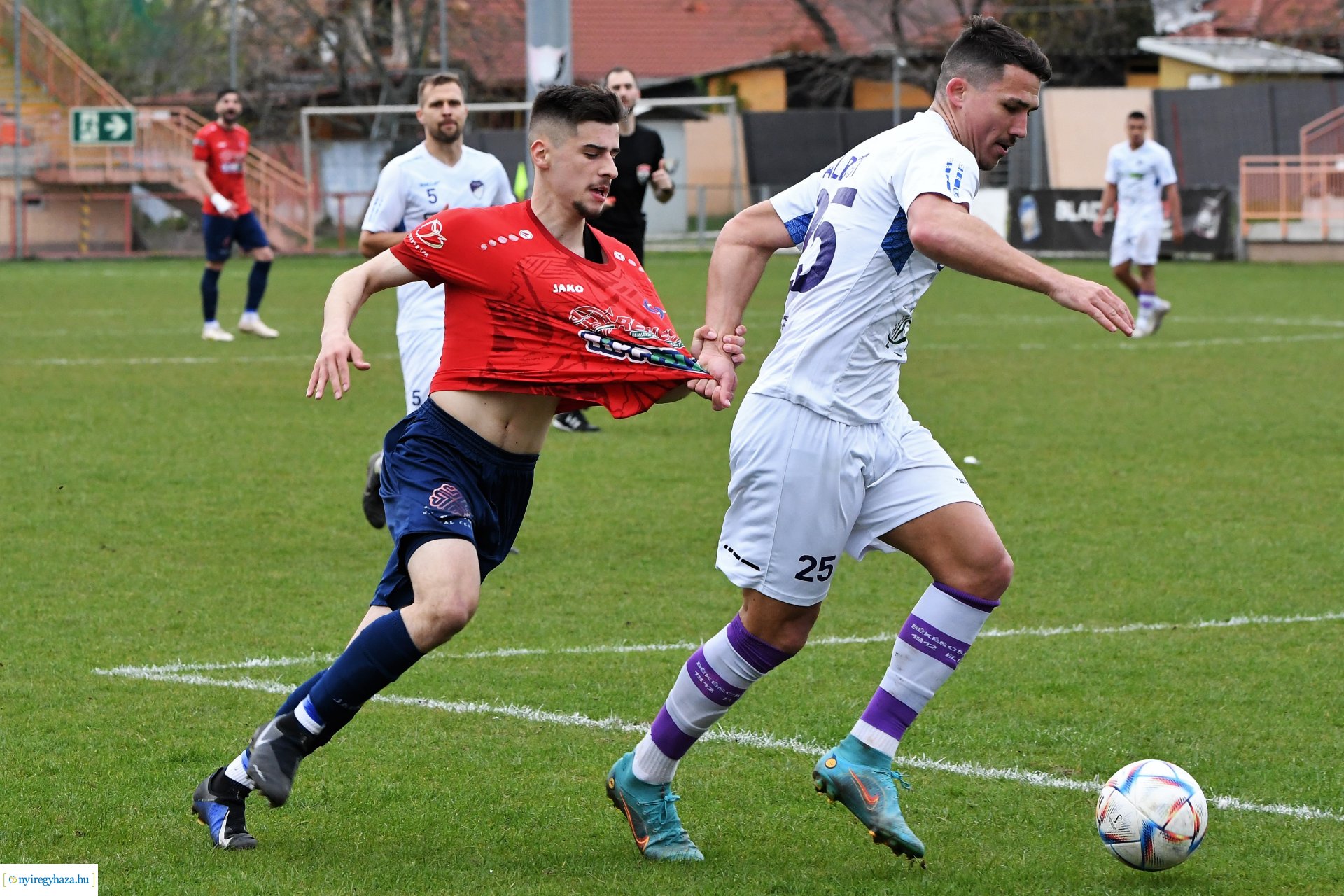 Nyíregyháza Spartacus - Békéscsaba labdarúgó mérkőzés 2023. tavasz