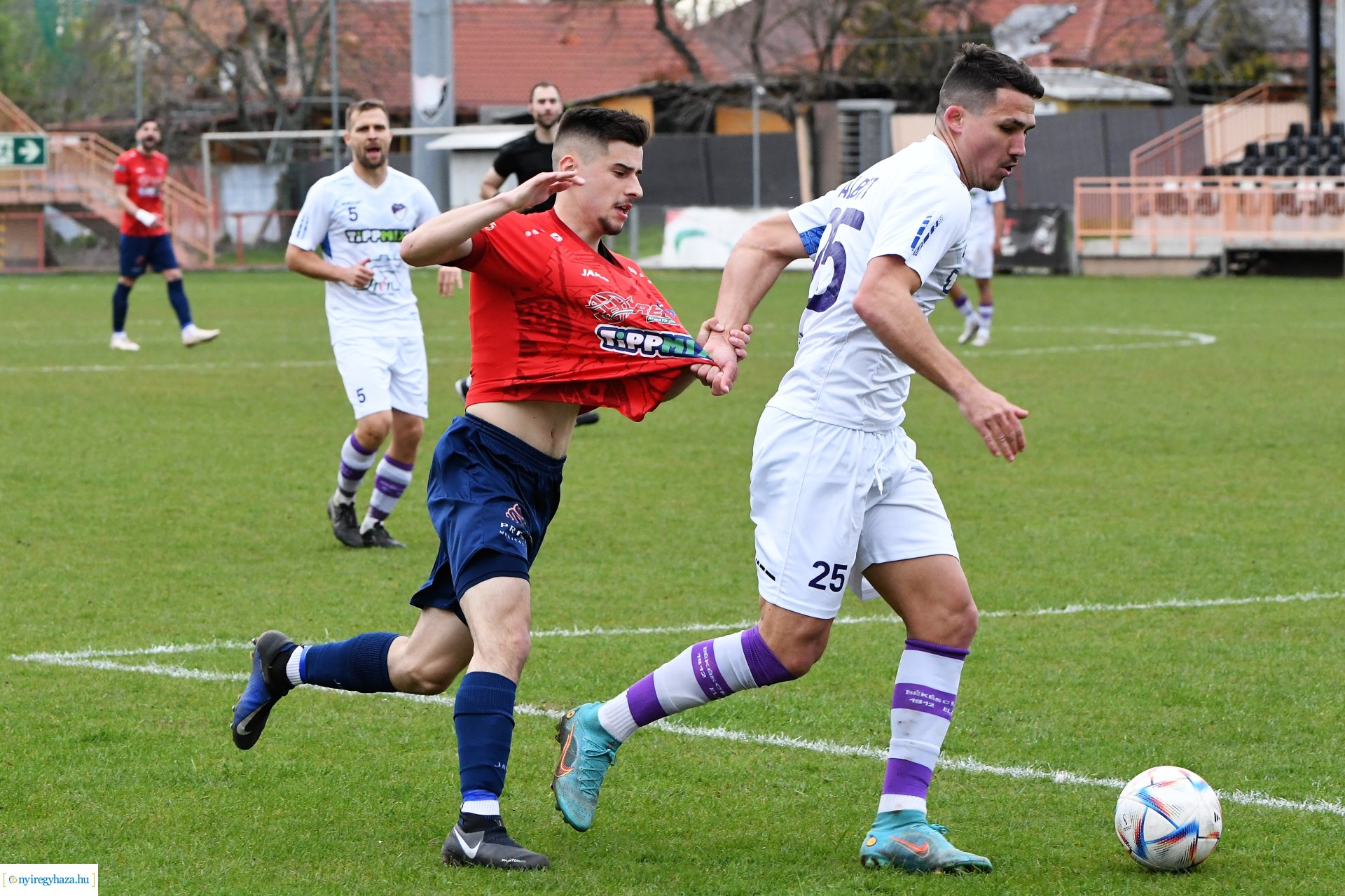 Nyíregyháza Spartacus - Békéscsaba labdarúgó mérkőzés 2023. tavasz