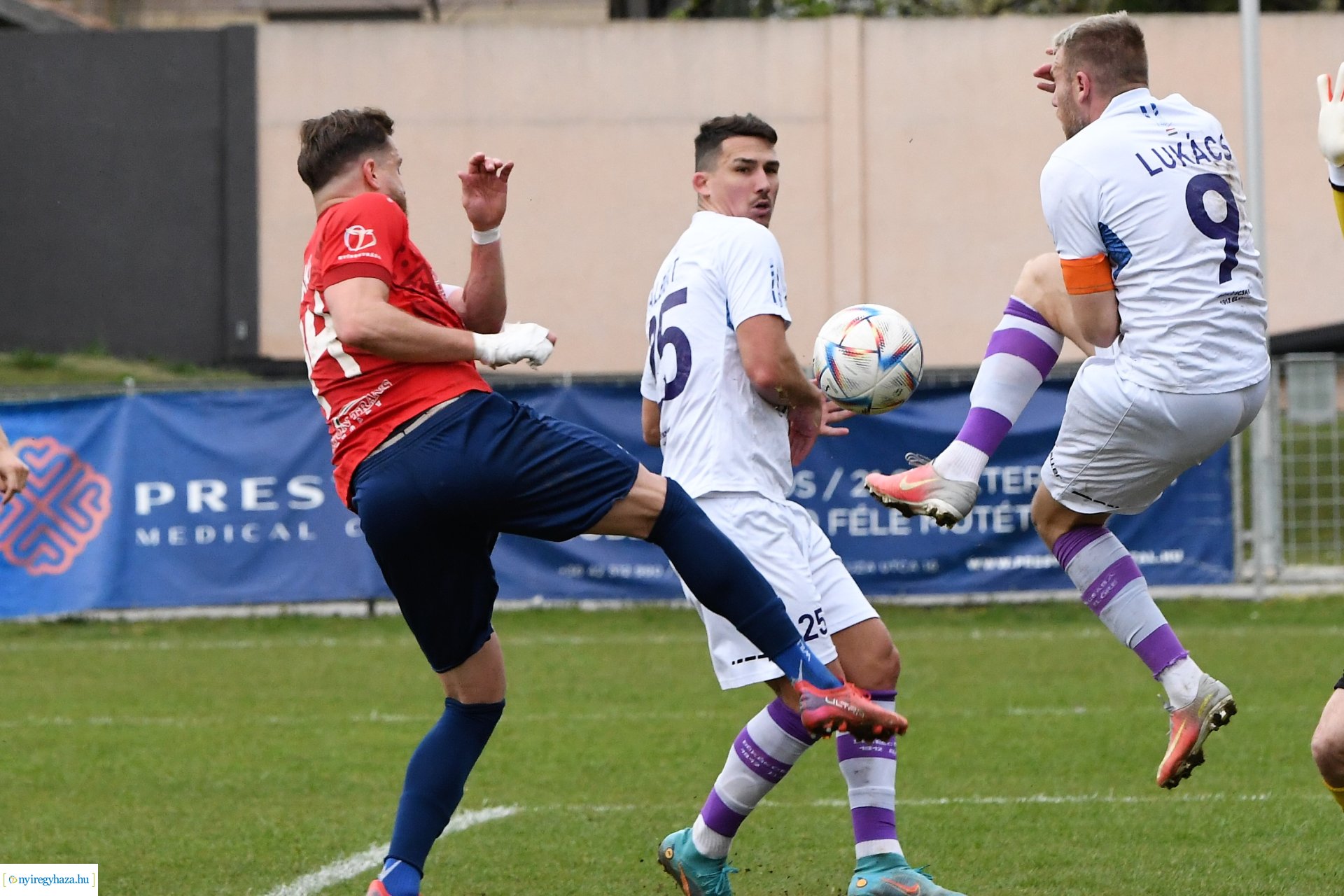 Nyíregyháza Spartacus - Békéscsaba labdarúgó mérkőzés 2023. tavasz