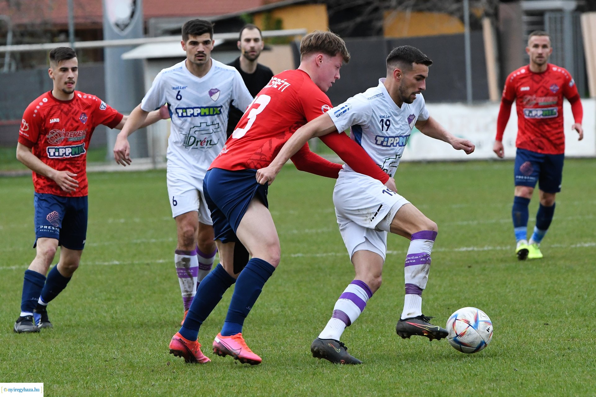Nyíregyháza Spartacus - Békéscsaba labdarúgó mérkőzés 2023. tavasz