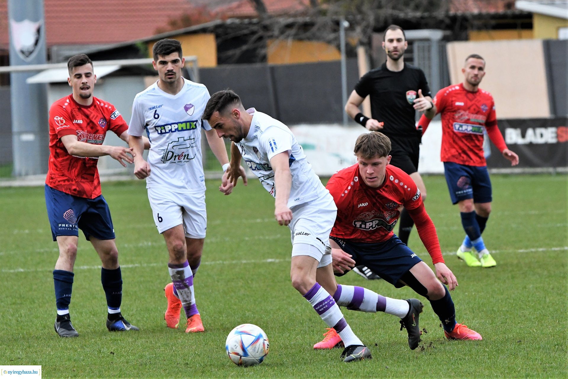 Nyíregyháza Spartacus - Békéscsaba labdarúgó mérkőzés 2023. tavasz