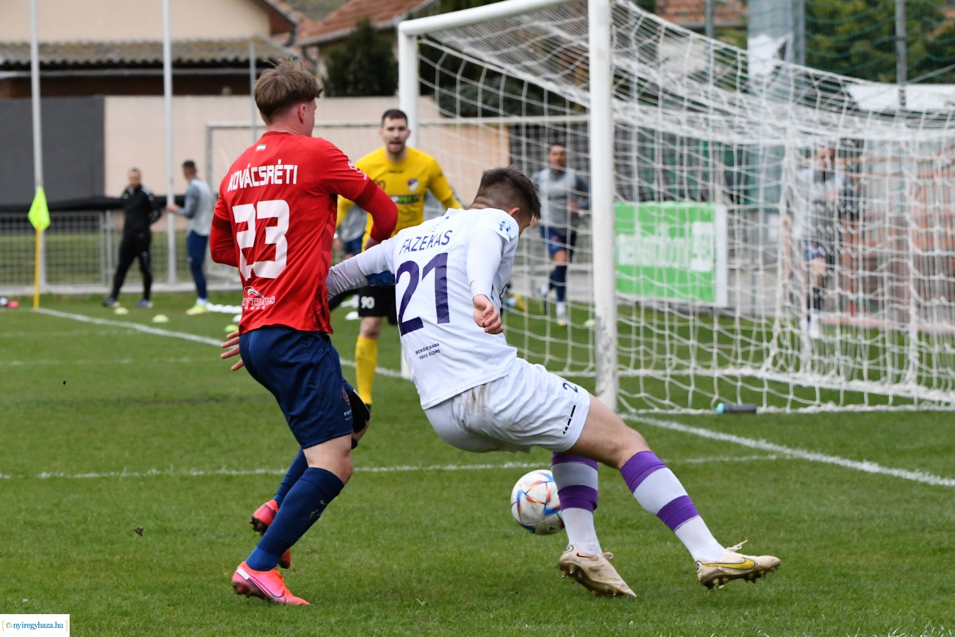 Nyíregyháza Spartacus - Békéscsaba labdarúgó mérkőzés 2023. tavasz