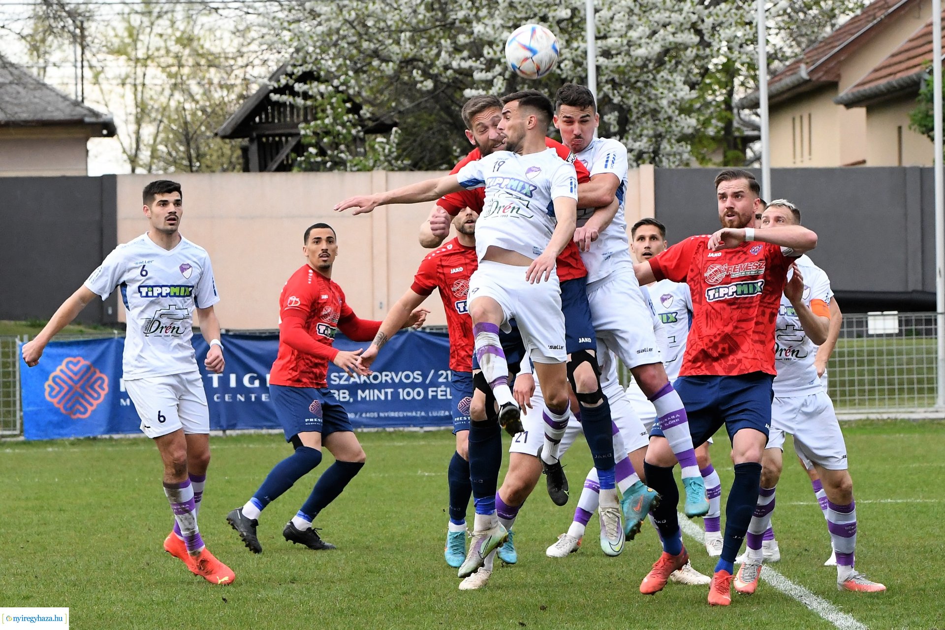 Nyíregyháza Spartacus - Békéscsaba labdarúgó mérkőzés 2023. tavasz