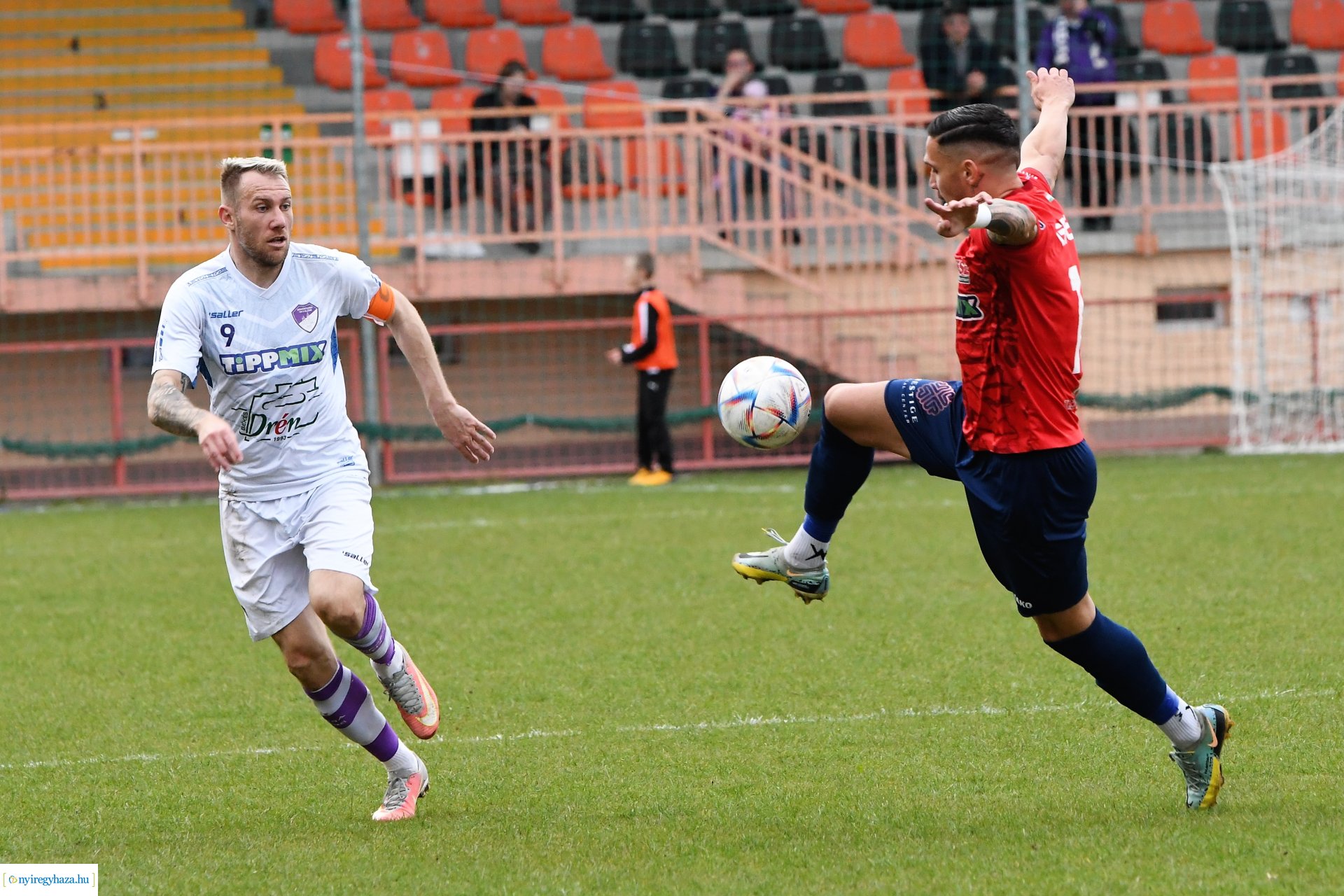 Nyíregyháza Spartacus - Békéscsaba labdarúgó mérkőzés 2023. tavasz