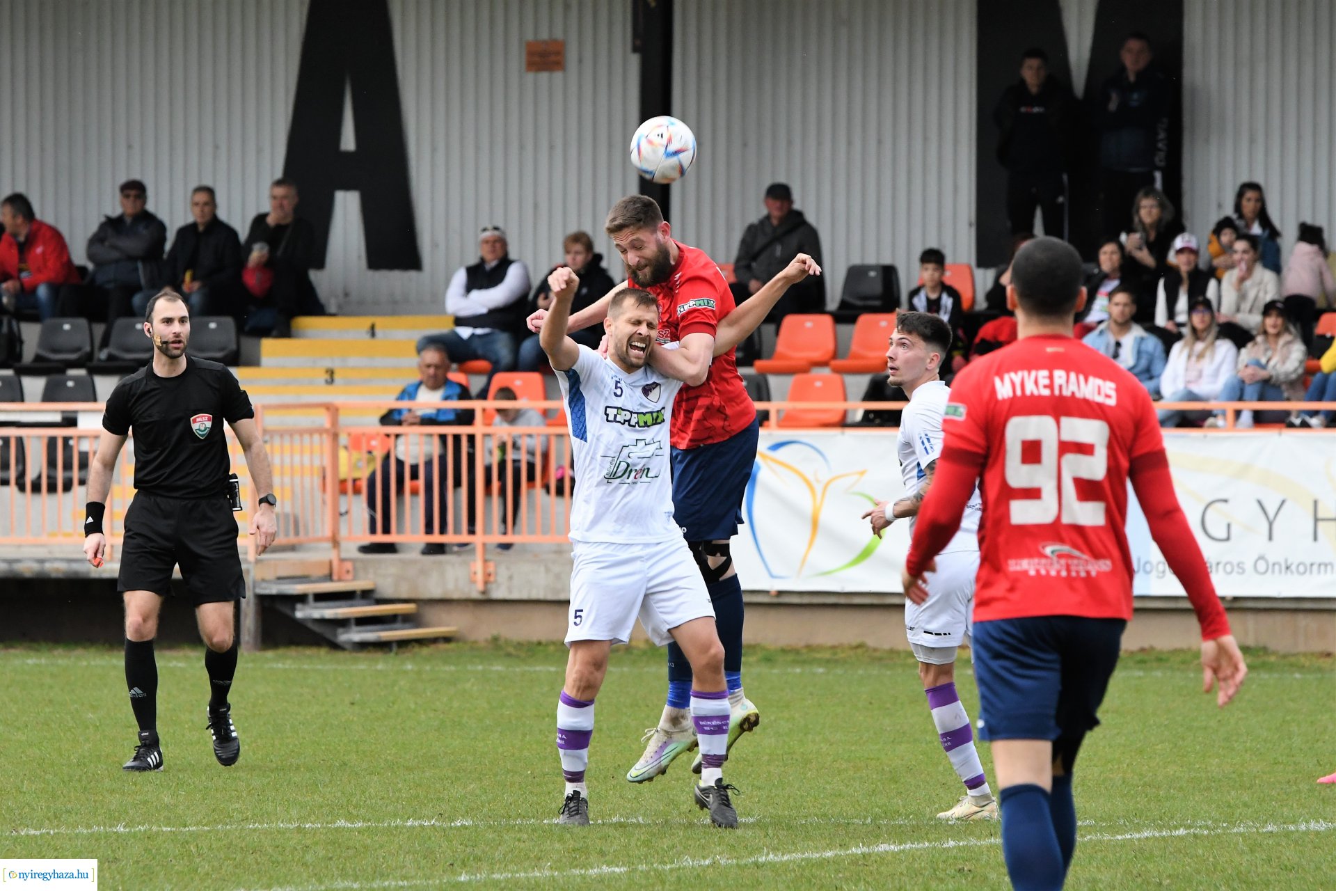 Nyíregyháza Spartacus - Békéscsaba labdarúgó mérkőzés 2023. tavasz