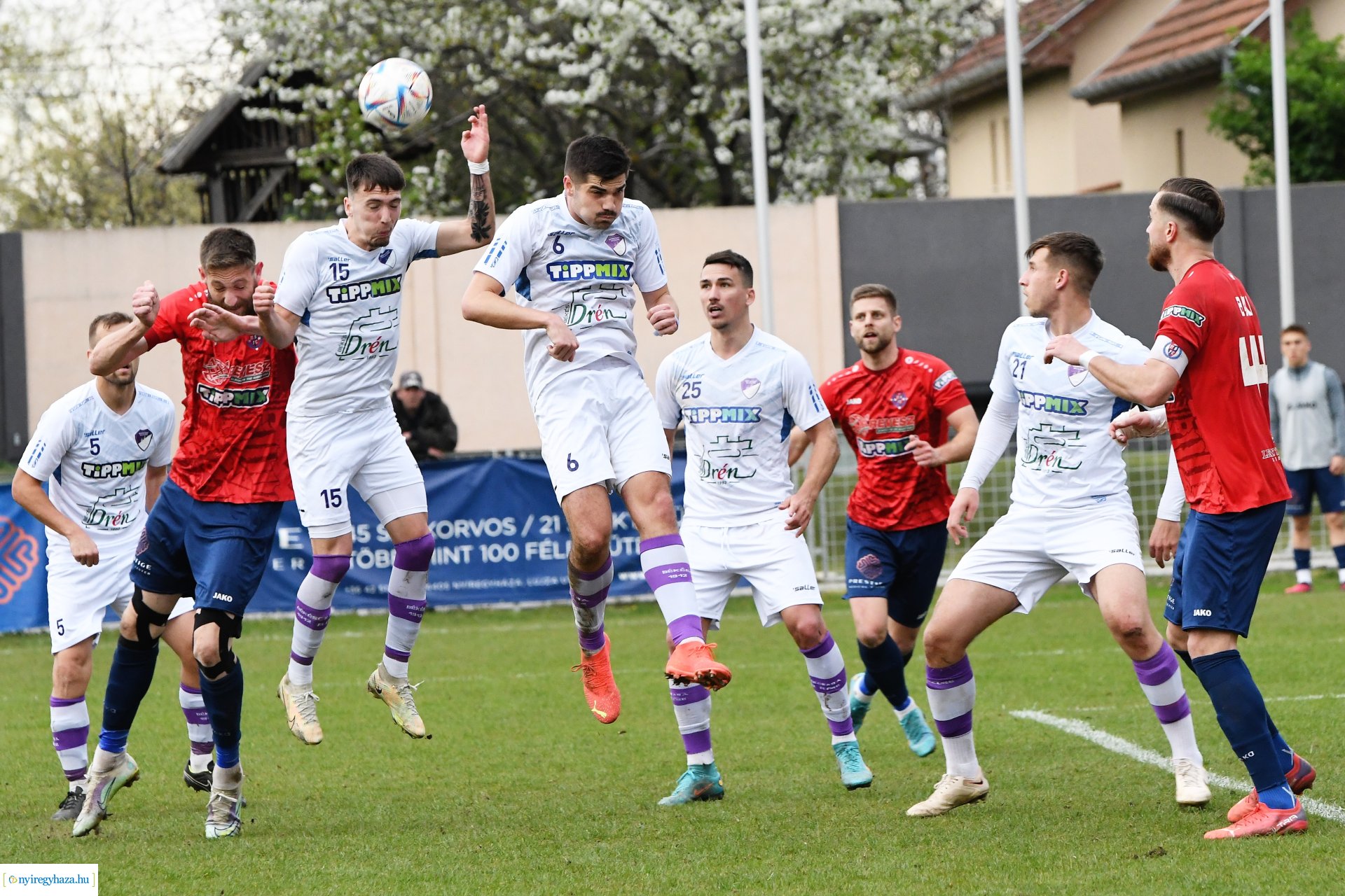 Nyíregyháza Spartacus - Békéscsaba labdarúgó mérkőzés 2023. tavasz