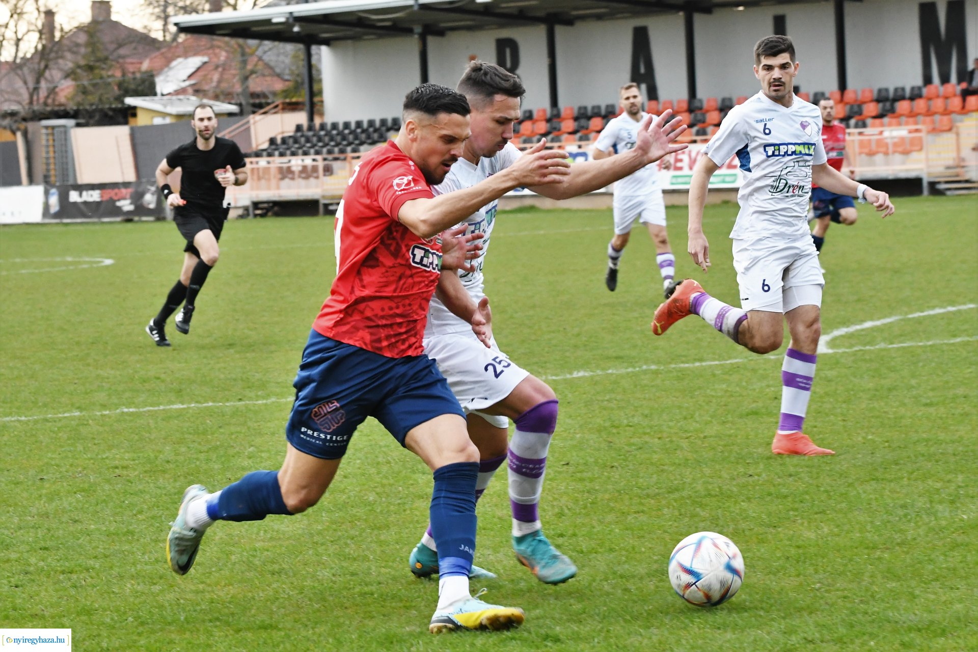 Nyíregyháza Spartacus - Békéscsaba labdarúgó mérkőzés 2023. tavasz