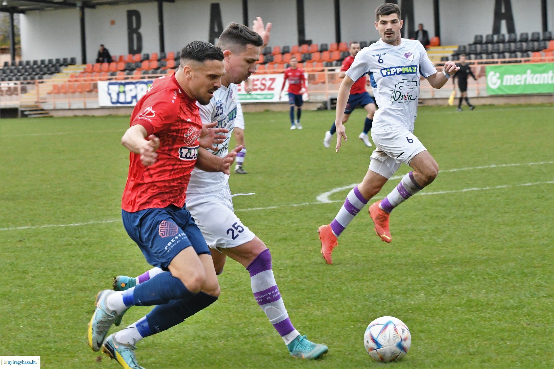 Nyíregyháza Spartacus - Békéscsaba labdarúgó mérkőzés 2023. tavasz