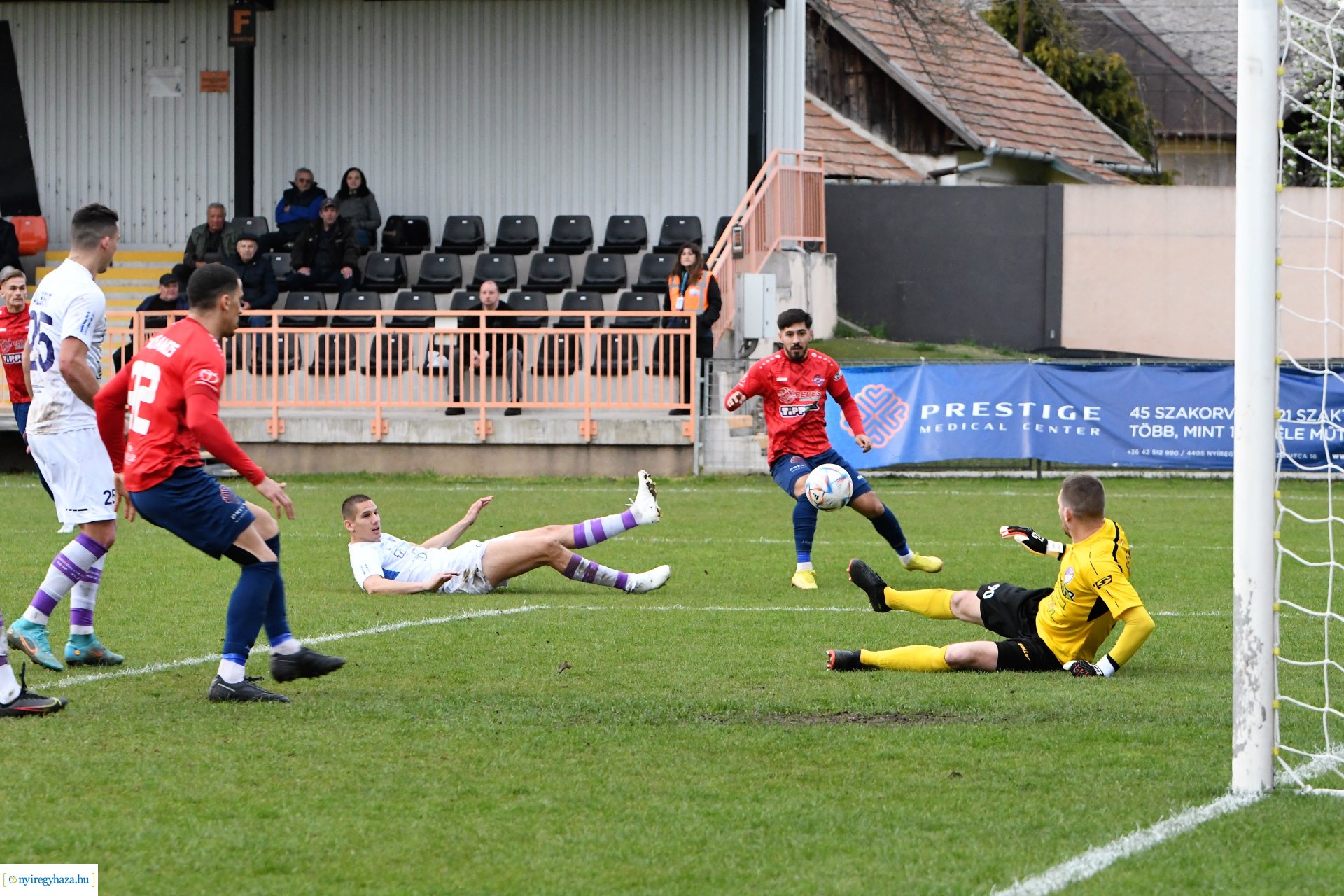 Nyíregyháza Spartacus - Békéscsaba labdarúgó mérkőzés 2023. tavasz