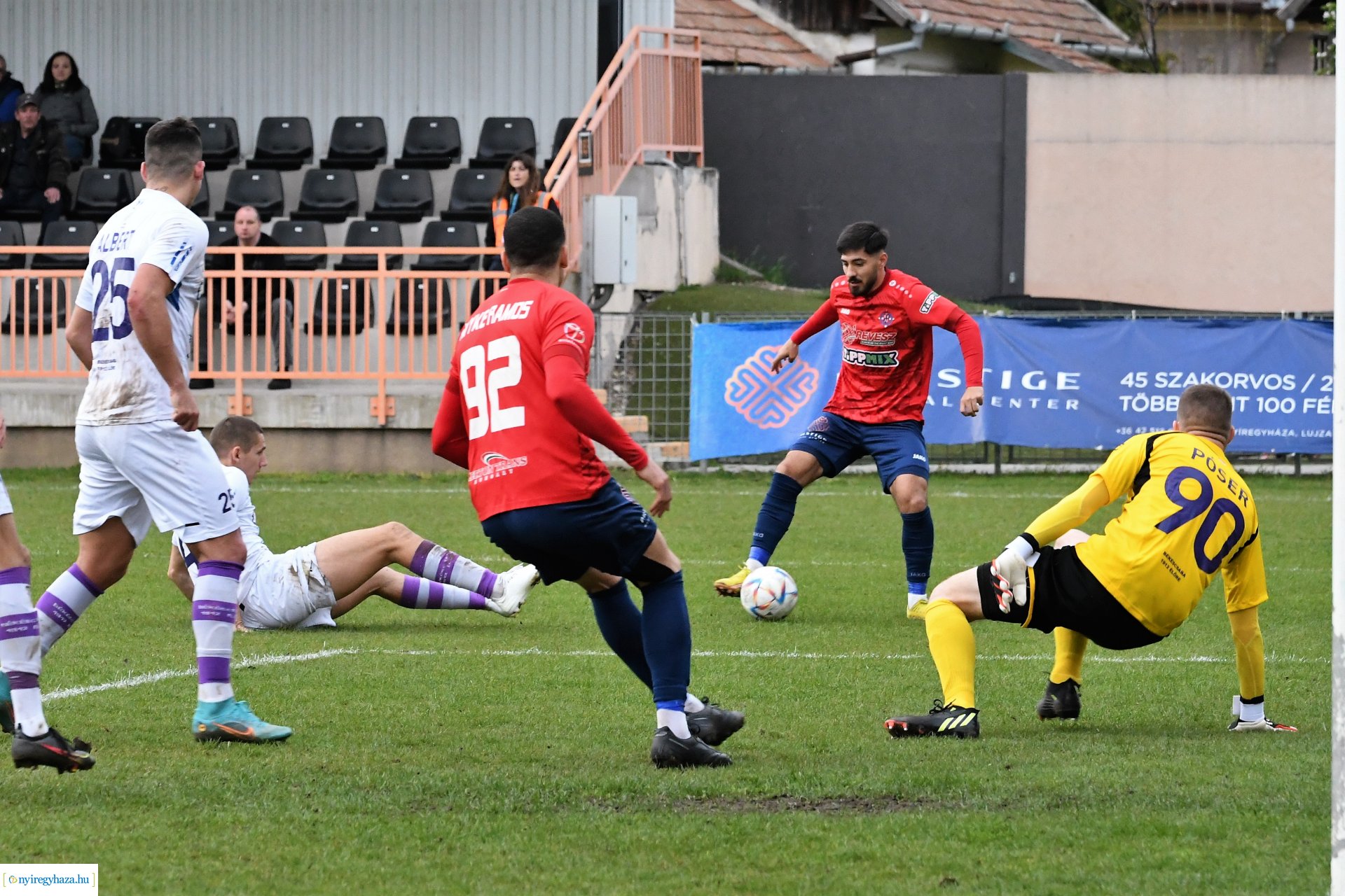 Nyíregyháza Spartacus - Békéscsaba labdarúgó mérkőzés 2023. tavasz