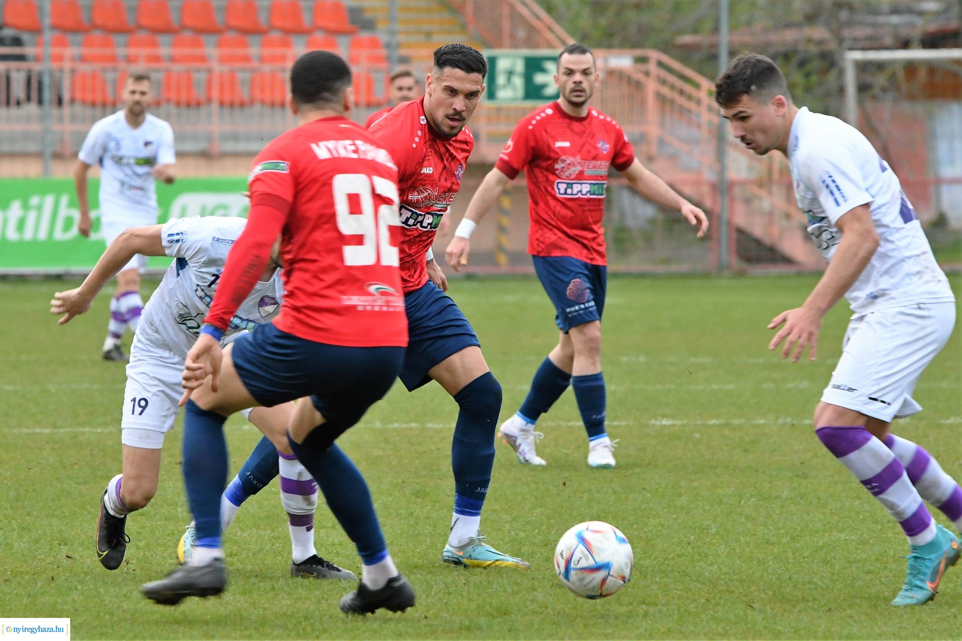 Nyíregyháza Spartacus - Békéscsaba labdarúgó mérkőzés 2023. tavasz