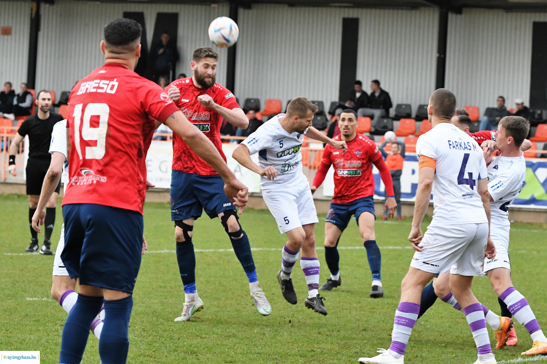 Nyíregyháza Spartacus - Békéscsaba labdarúgó mérkőzés 2023. tavasz