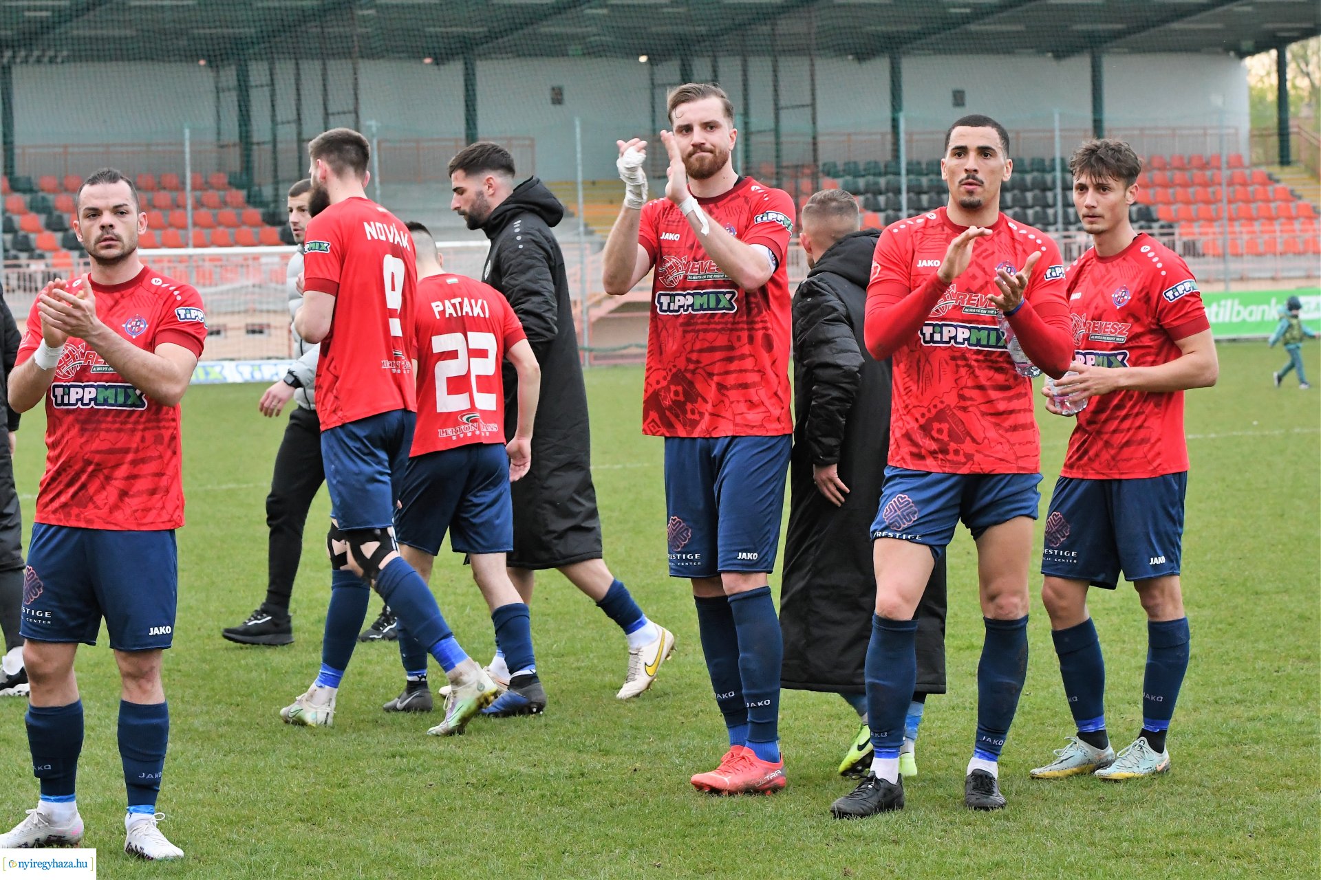 Nyíregyháza Spartacus - Békéscsaba labdarúgó mérkőzés 2023. tavasz