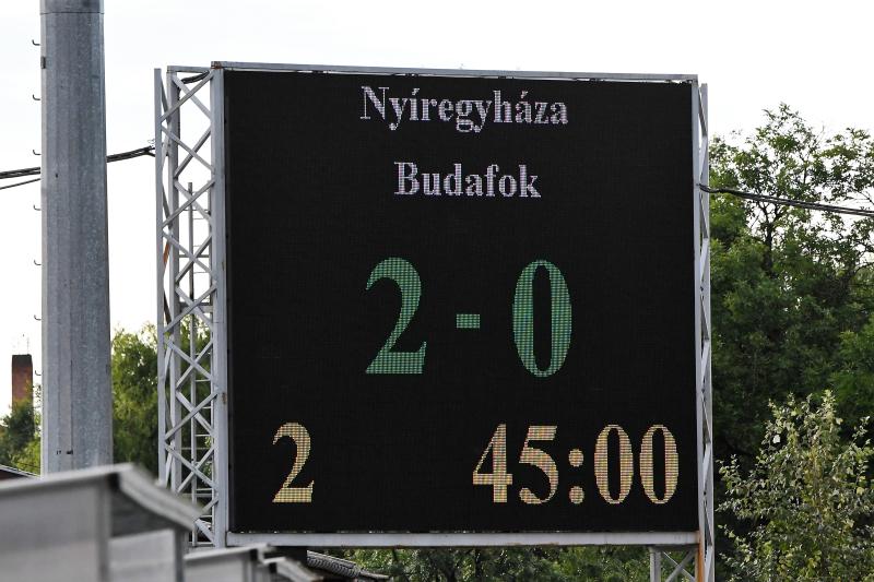 Nyíregyháza Spartacus - Budafok labdarúgó mérkőzés 2023. ősz