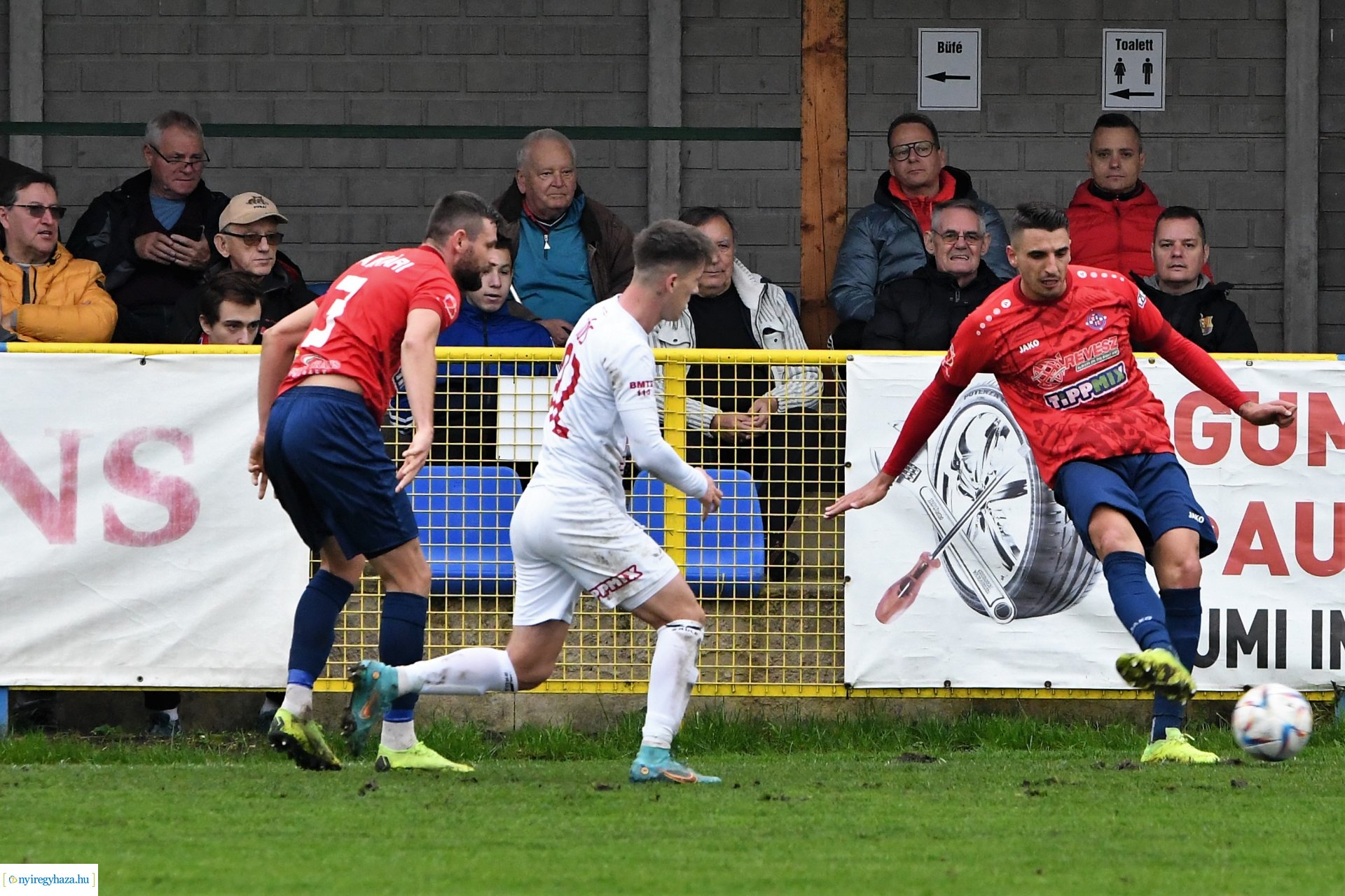 Nyíregyháza Spartacus -Budafok labdarúgó mérkőzés