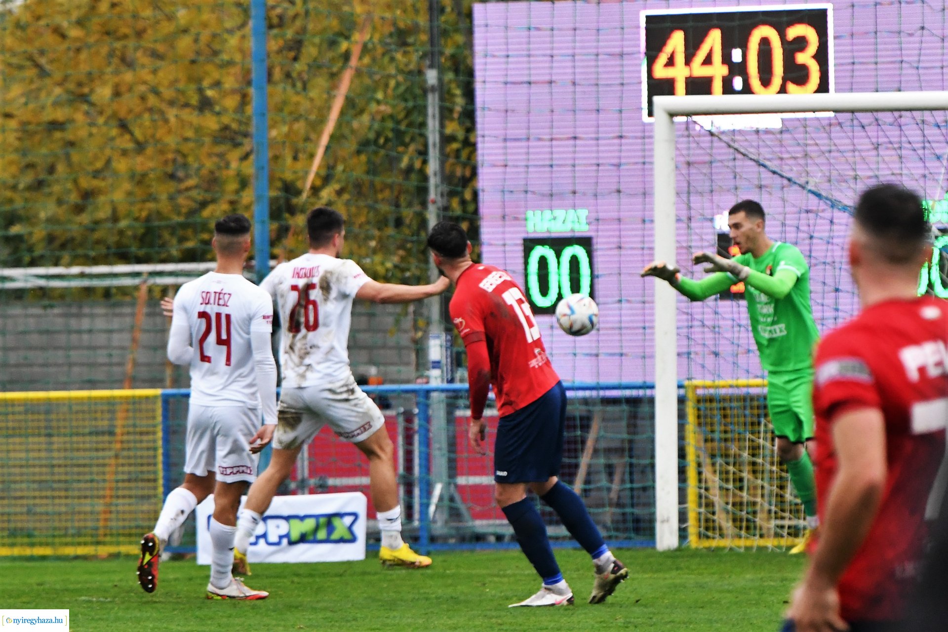 Nyíregyháza Spartacus -Budafok labdarúgó mérkőzés