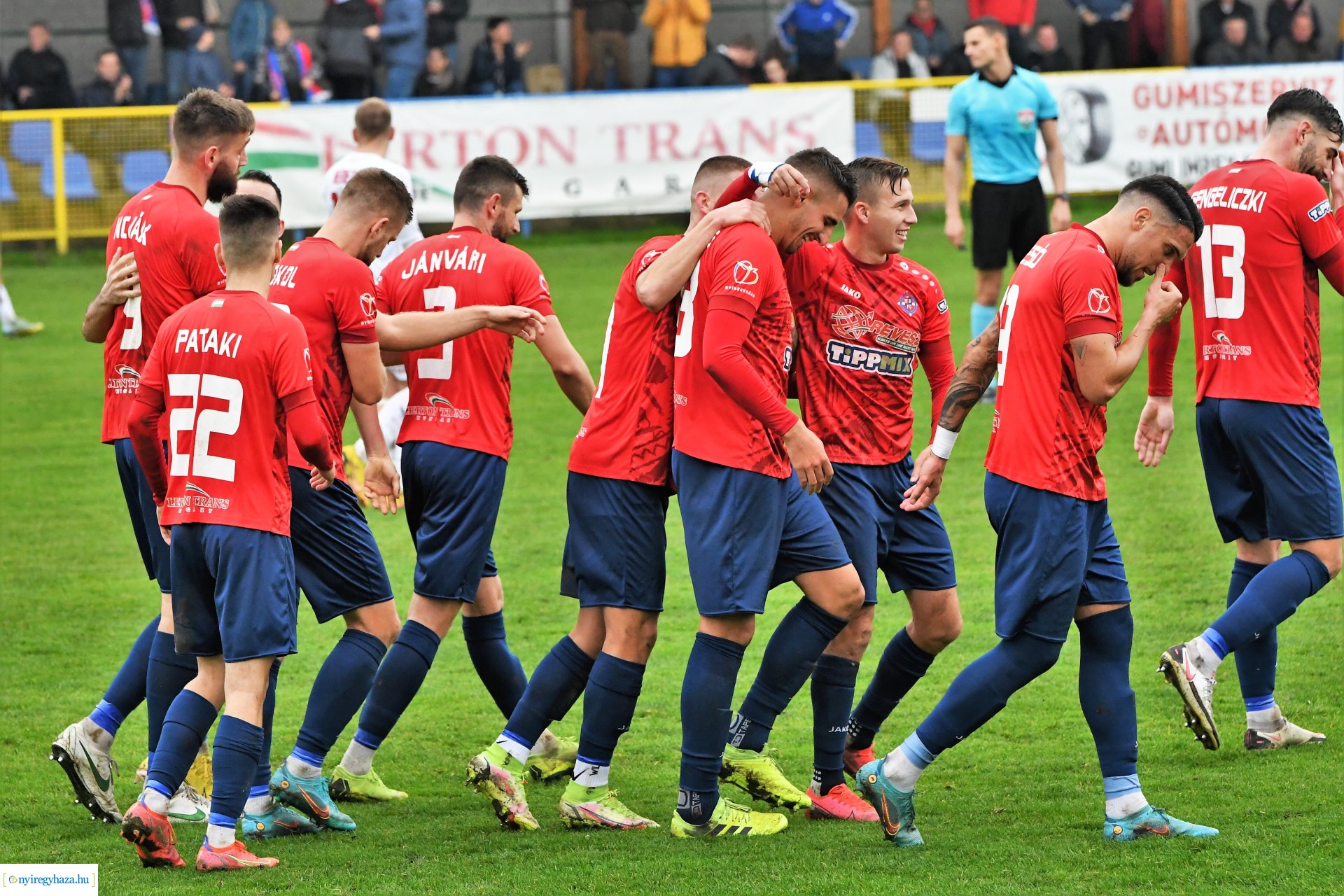 Nyíregyháza Spartacus -Budafok labdarúgó mérkőzés