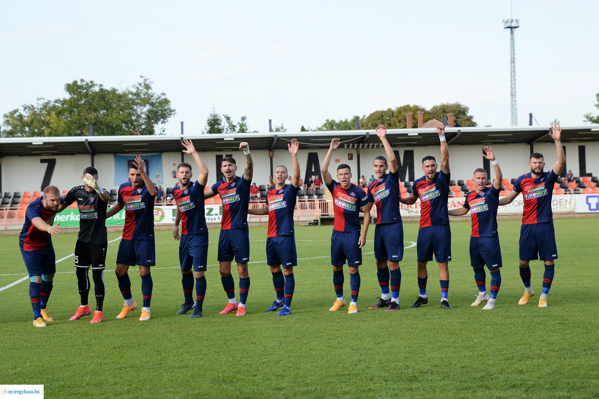 Nyíregyháza Spartacus - Budaörs labdarúgó mérkőzés 2021. ősz